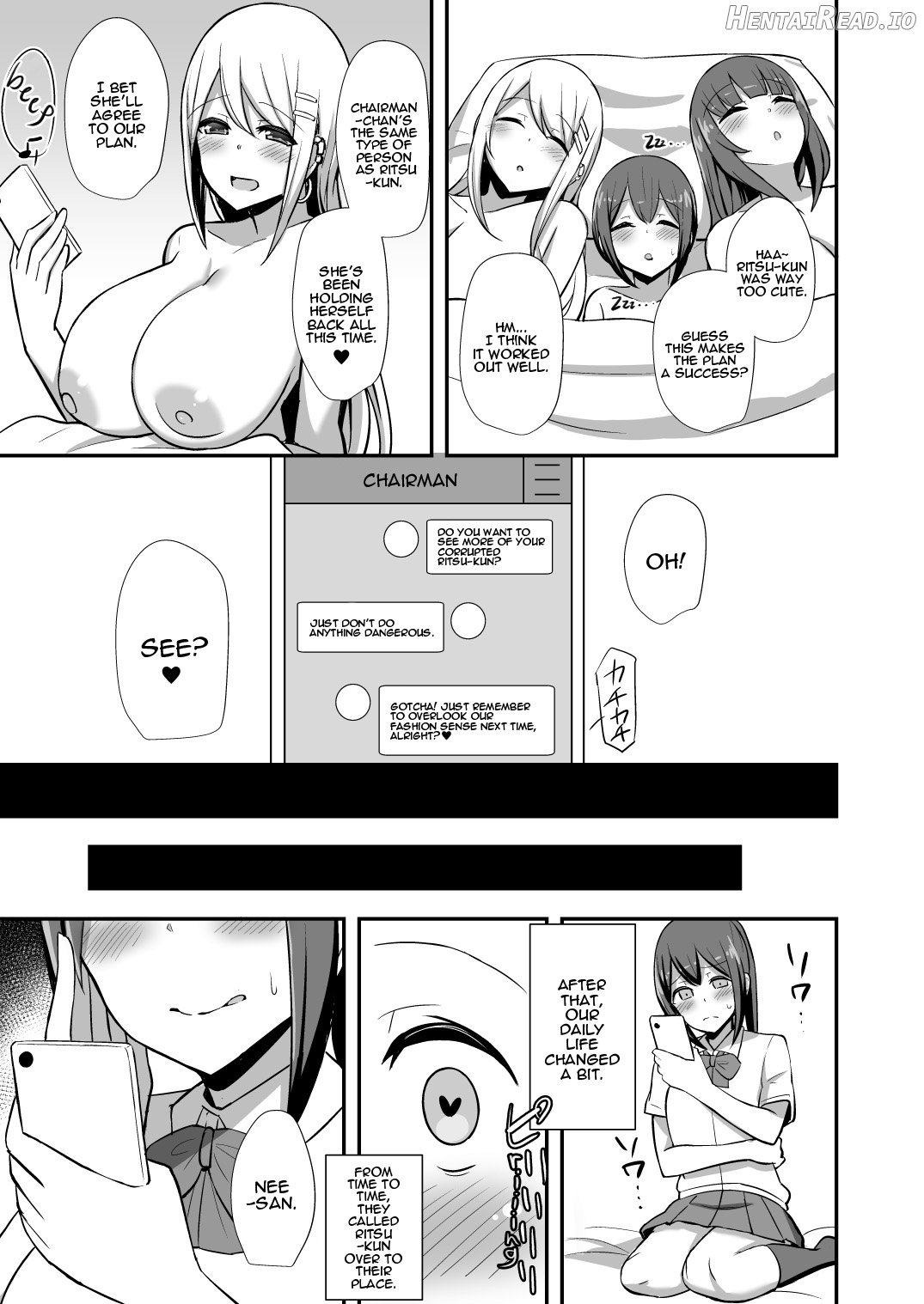 Fuuki no Haiboku -Dosukebe JK Gal Combi no Otouto Netori Chapter 1 - page 32