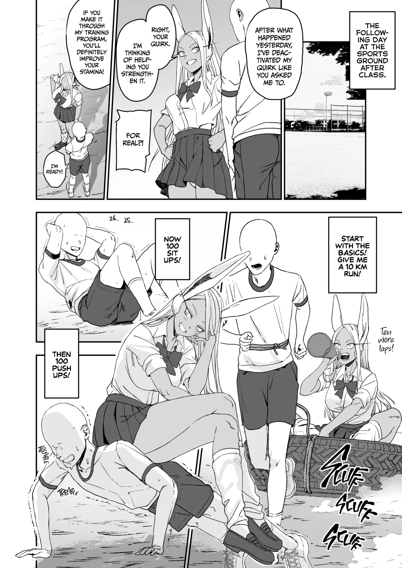 JK Mirko no Maruhi Training Chapter 1 - page 11