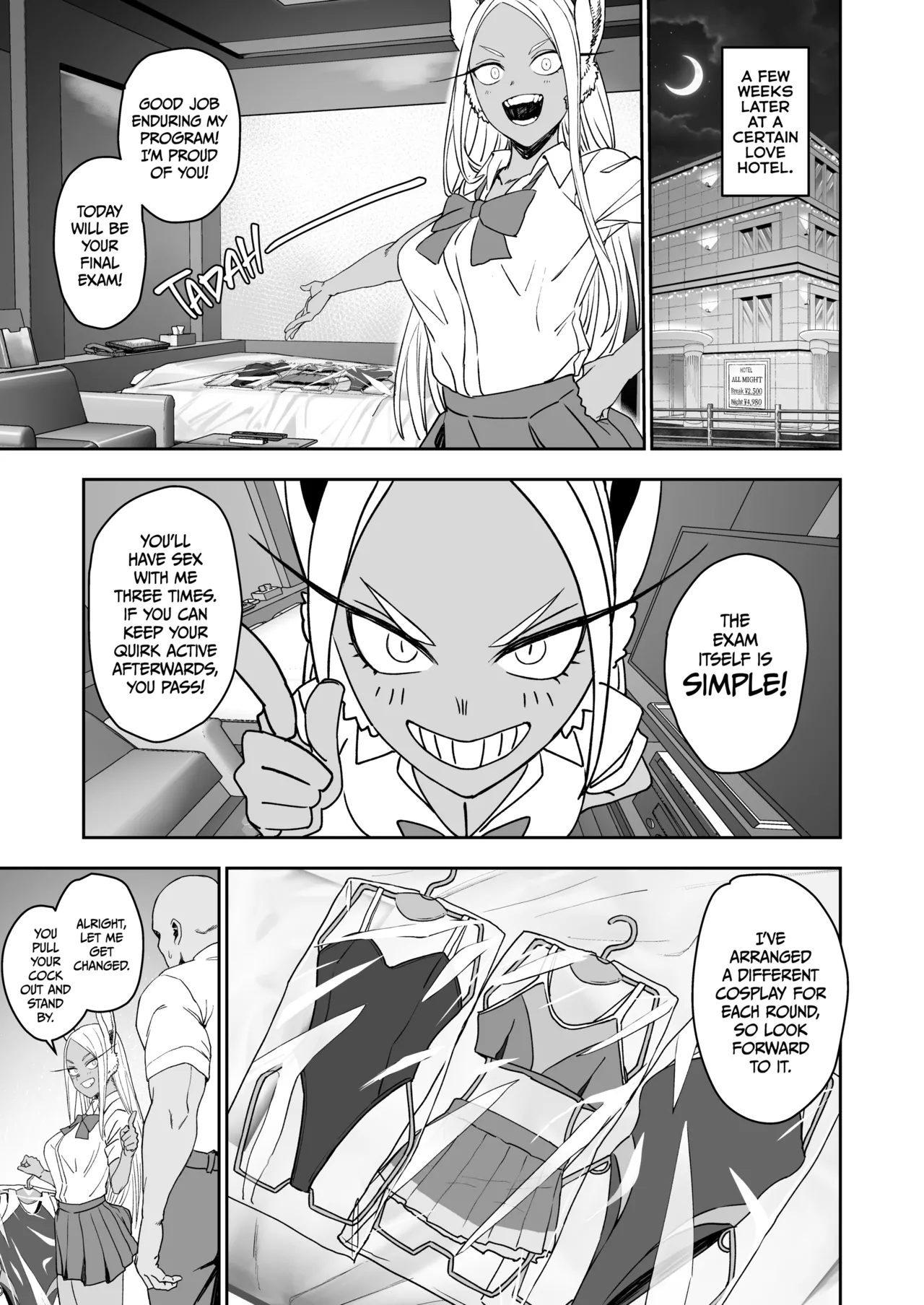JK Mirko no Maruhi Training Chapter 1 - page 14