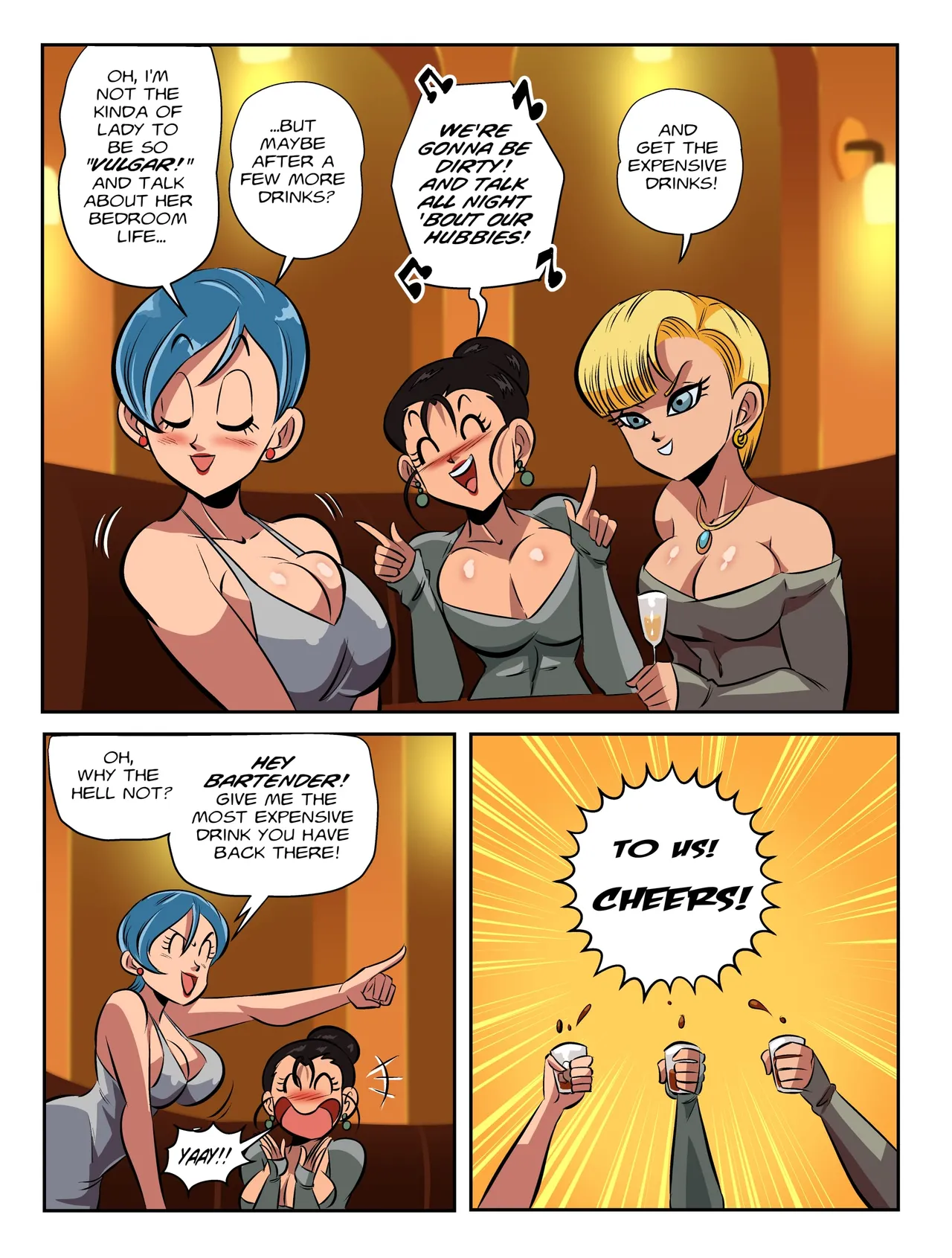 Girls Night Out Chapter 1 - page 8