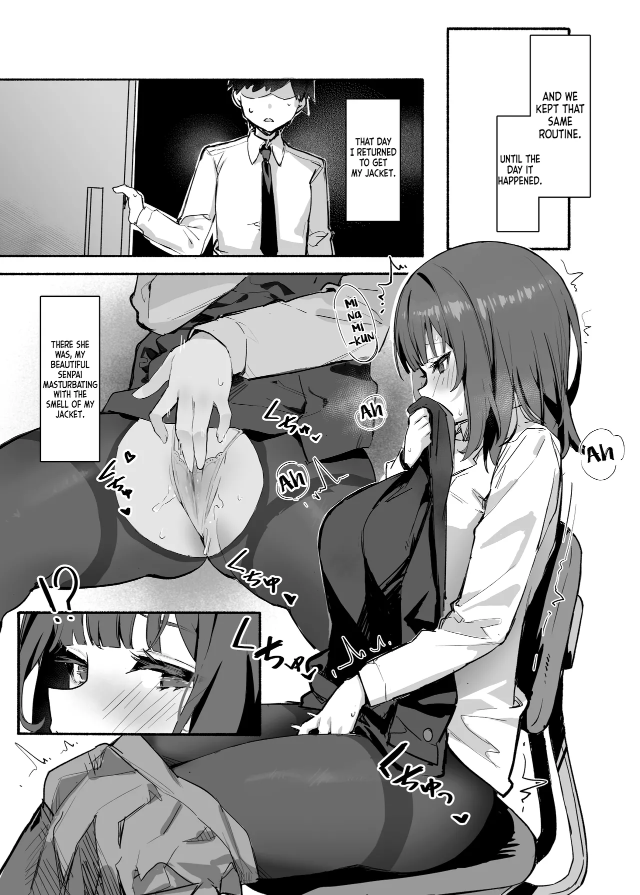 Akogare no Senpai to Boku no Himitsu - My Secret with My Admired Senpai. Chapter 1 - page 6