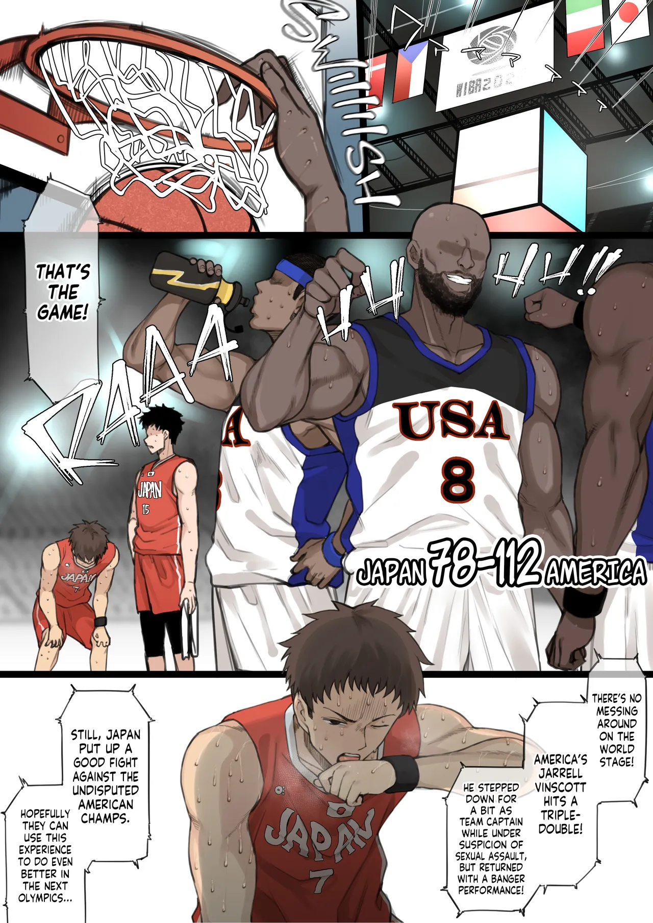 Athletic x Couple x Netorase Chapter 1 - page 1
