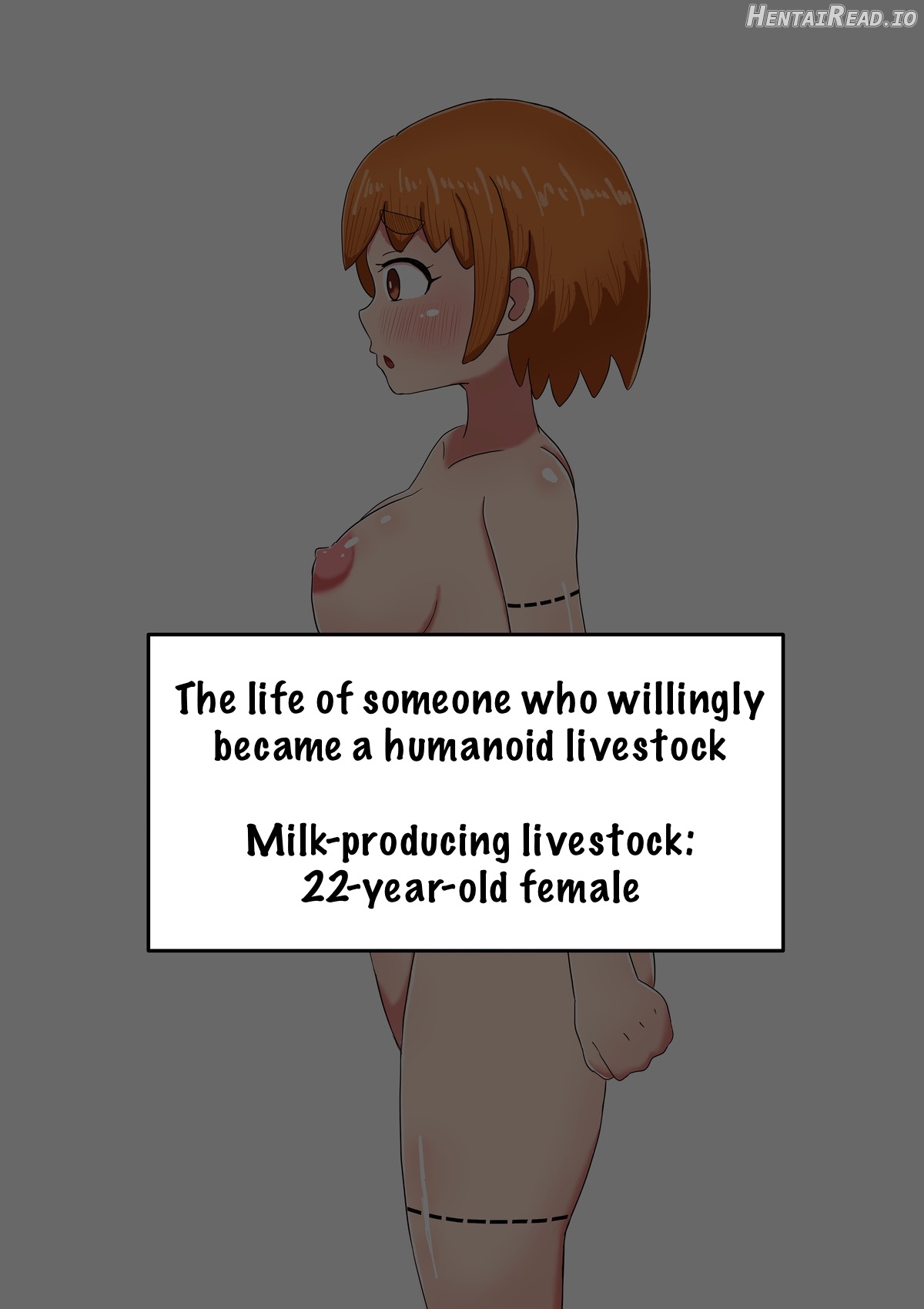 The life of a person who willingly became a humanoid livestock + The End of a Humanoid Livestock Chapter 1 - page 10