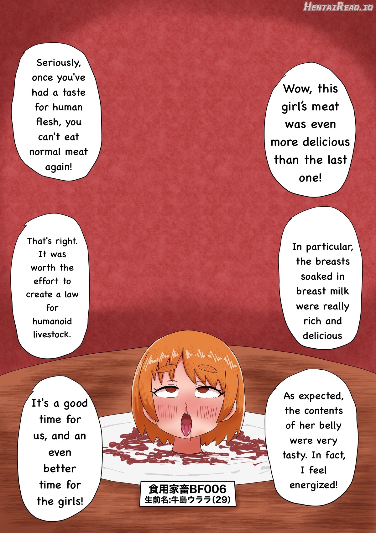 The life of a person who willingly became a humanoid livestock + The End of a Humanoid Livestock Chapter 1 - page 32