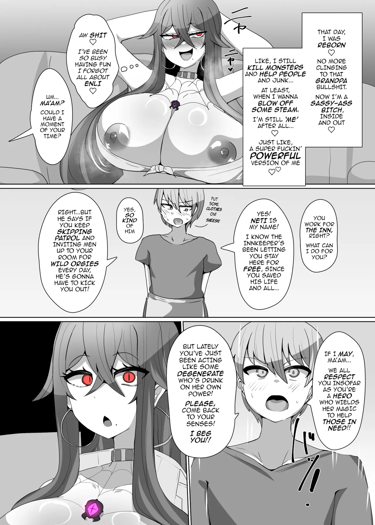 The House of Evil Class Change 2 Arachne-Witch Chapter 1 - page 19