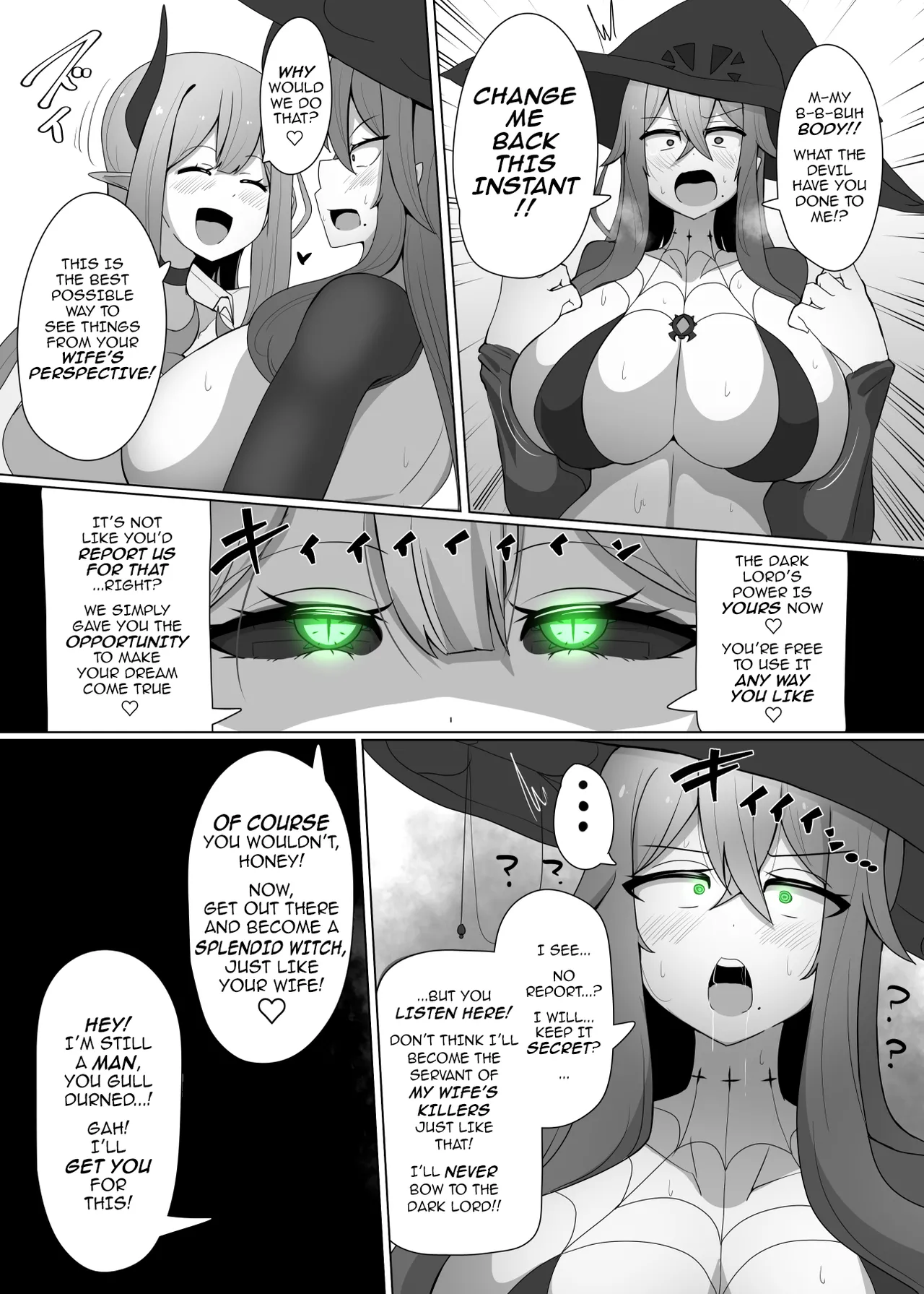 The House of Evil Class Change 2 Arachne-Witch Chapter 1 - page 8