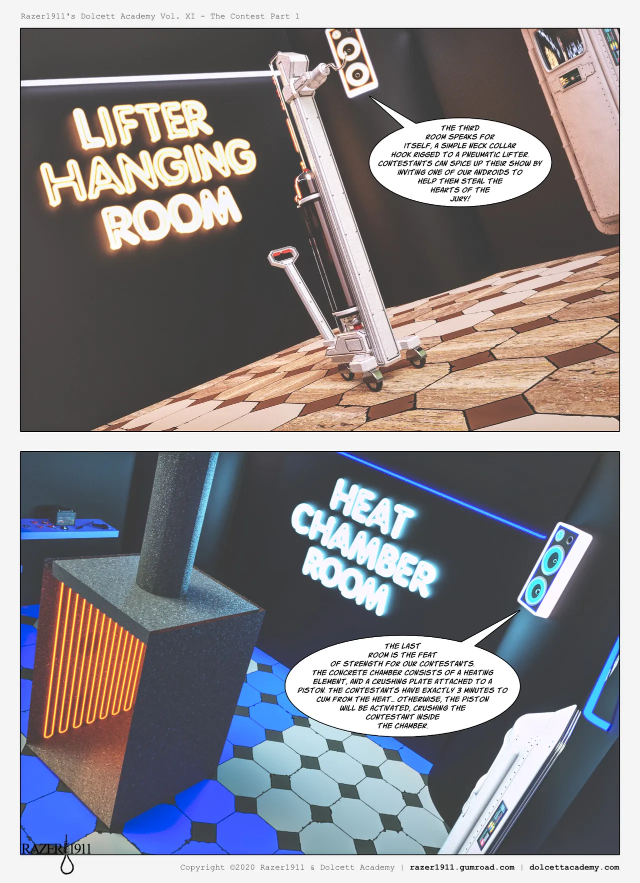 多尔赛特学院系列 第 11 卷 - 竞赛三部曲第 1 部分 Chapter 1 - page 5