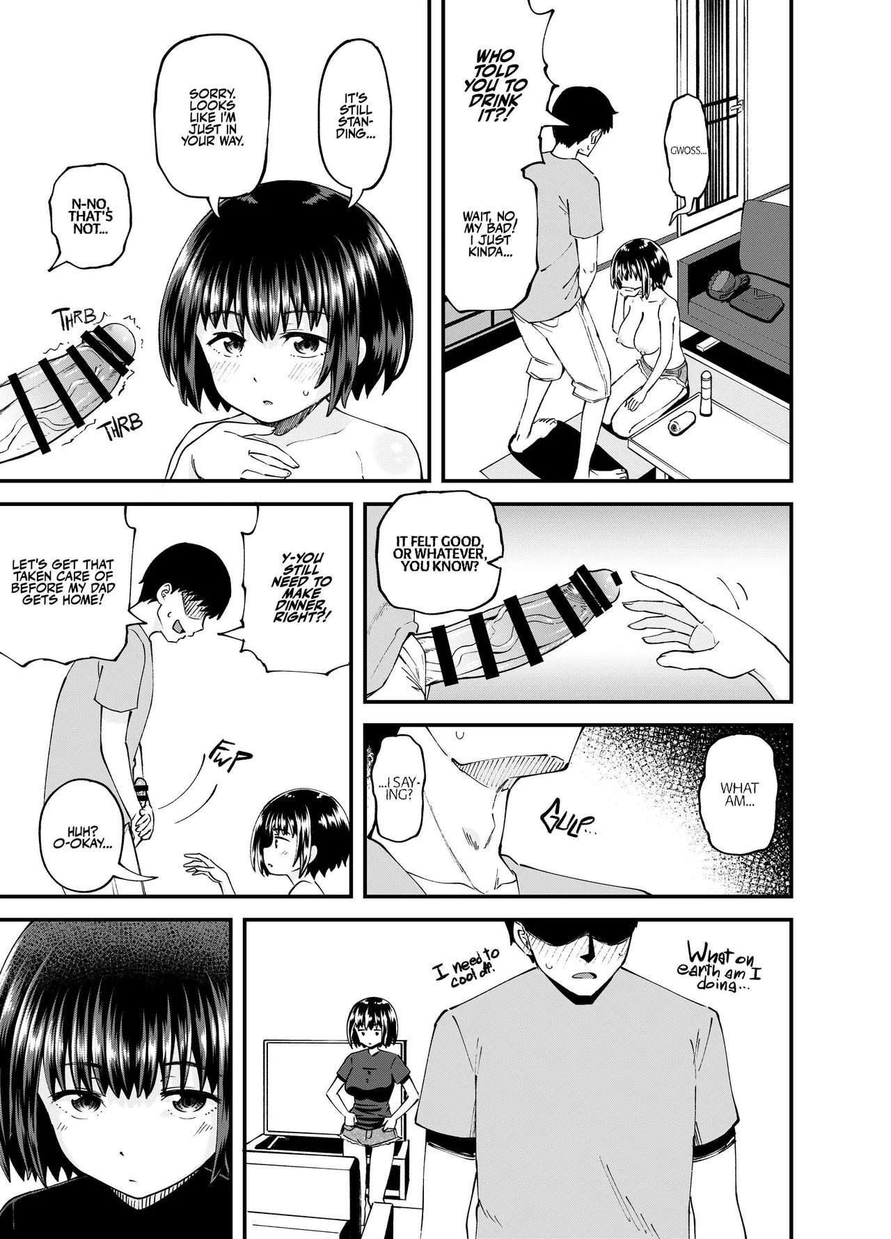 Soen ni Natteta Osananajimi ga Okuchi Onaho Gayoi Shite Kuru Mikkakan Chapter 1 - page 15