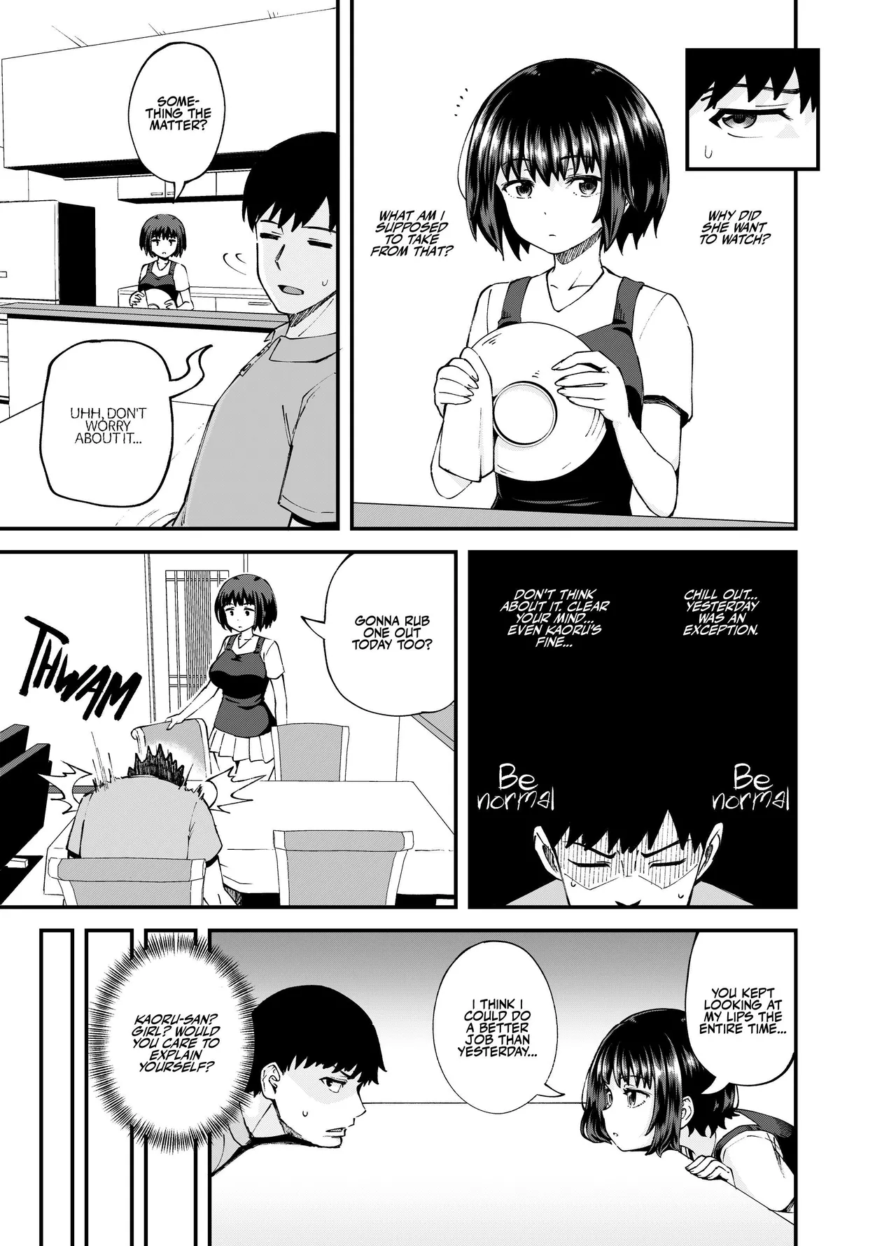 Soen ni Natteta Osananajimi ga Okuchi Onaho Gayoi Shite Kuru Mikkakan Chapter 1 - page 17