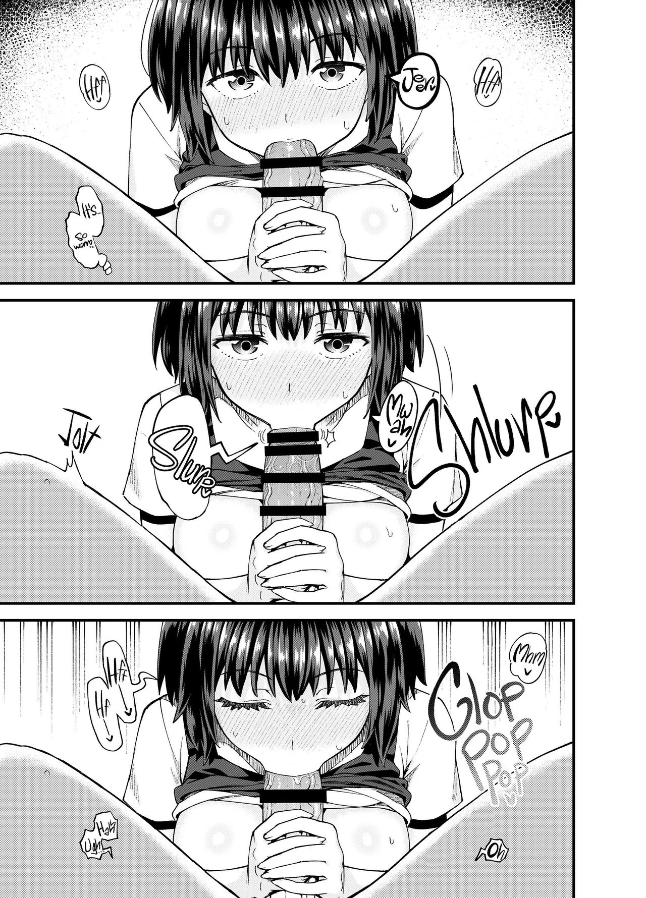 Soen ni Natteta Osananajimi ga Okuchi Onaho Gayoi Shite Kuru Mikkakan Chapter 1 - page 21