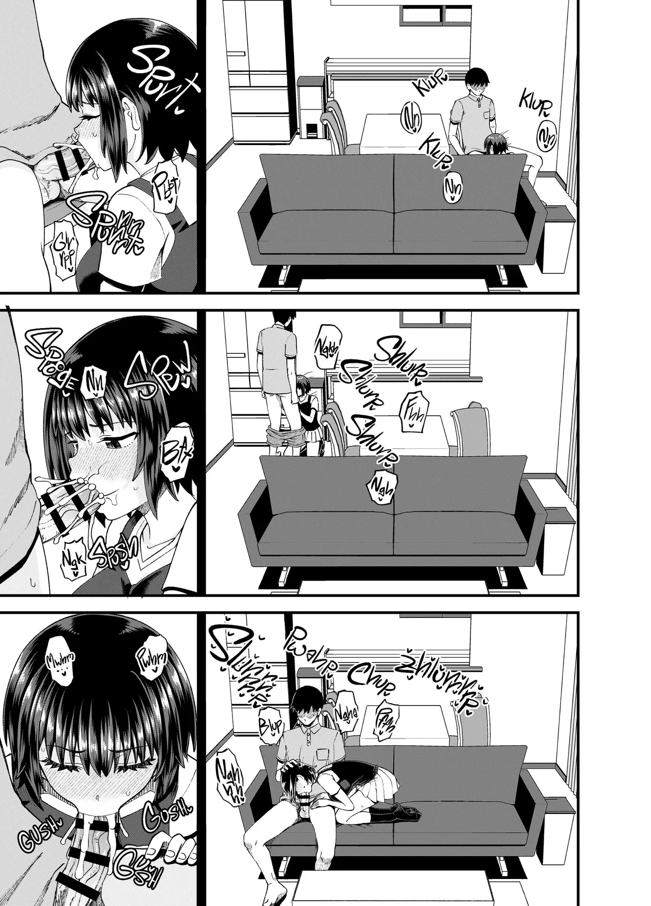 Soen ni Natteta Osananajimi ga Okuchi Onaho Gayoi Shite Kuru Mikkakan Chapter 1 - page 25