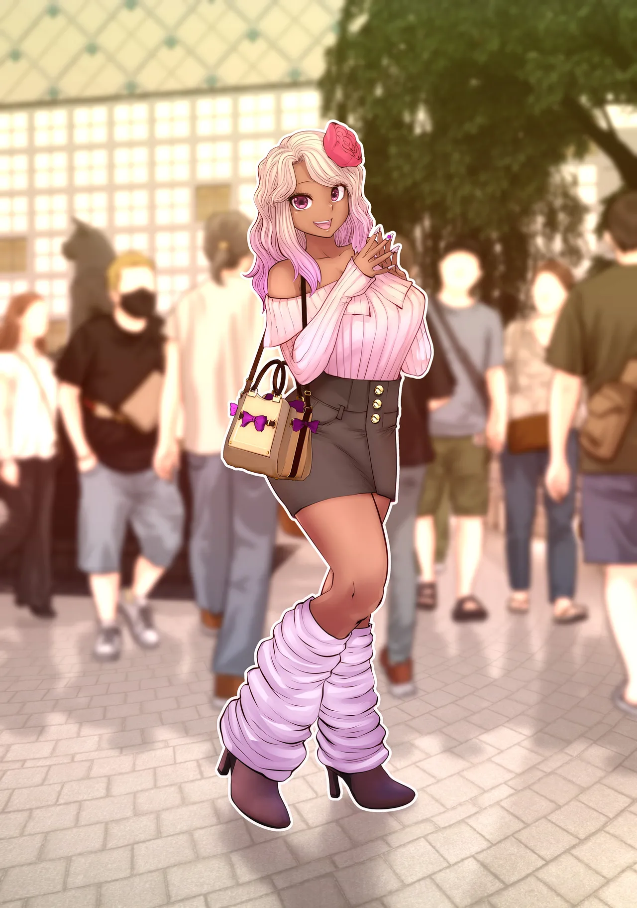 Transferred to the Gyaru Academy Chapter 34 Chapter 1 - page 26