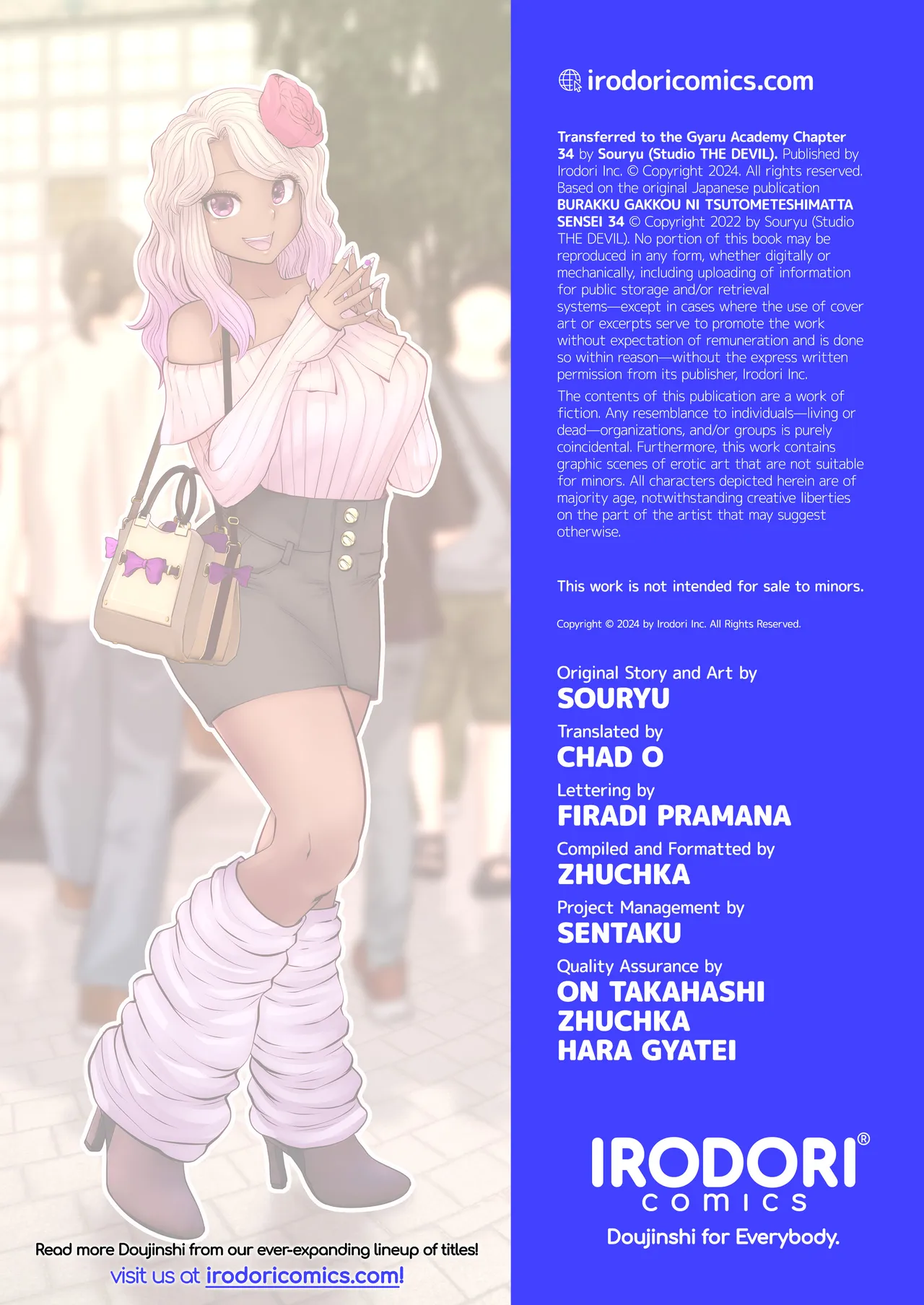 Transferred to the Gyaru Academy Chapter 34 Chapter 1 - page 28