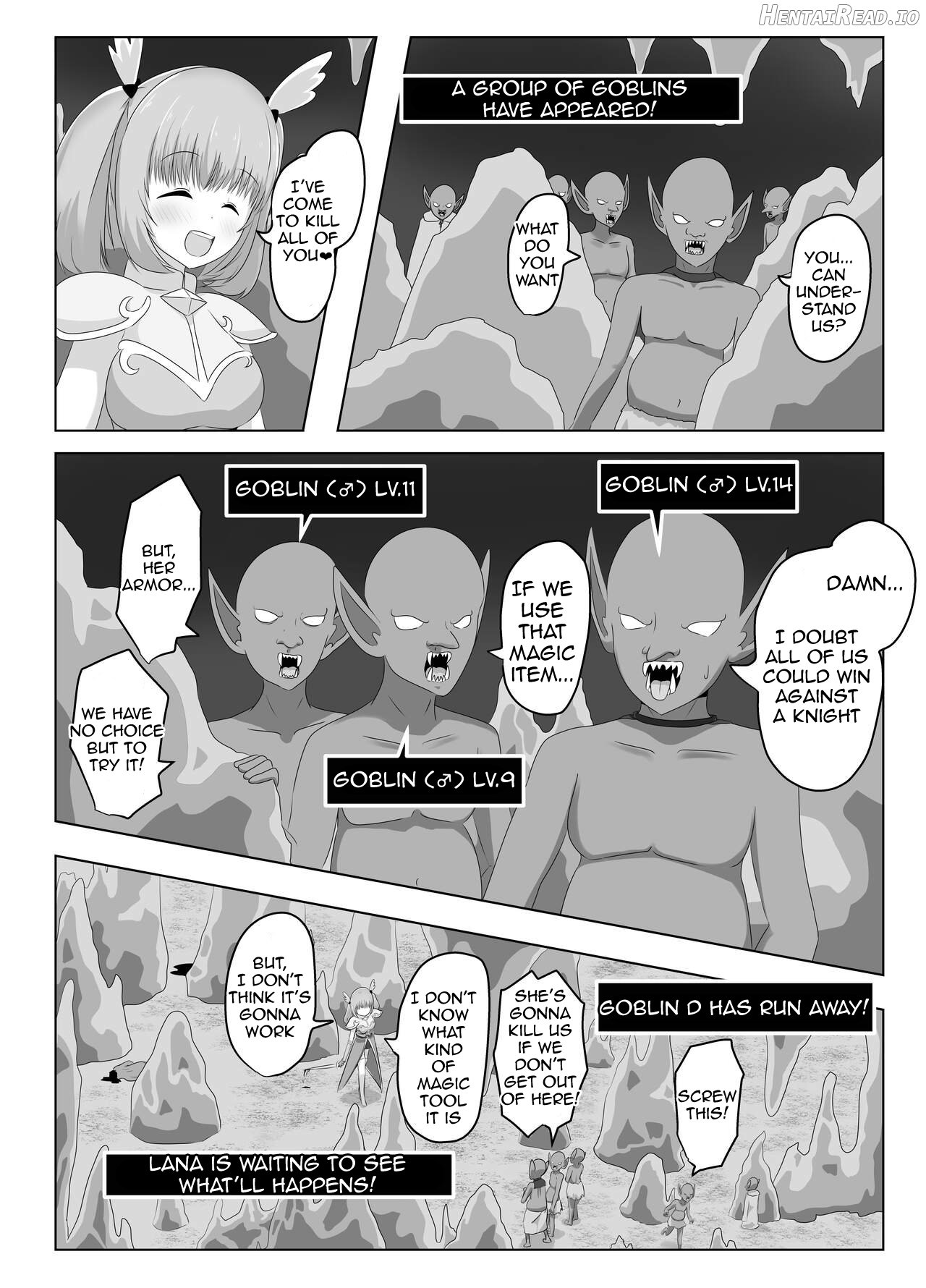 The Female Knight Who Lost Everything To Goblins Chapter 1 - page 11