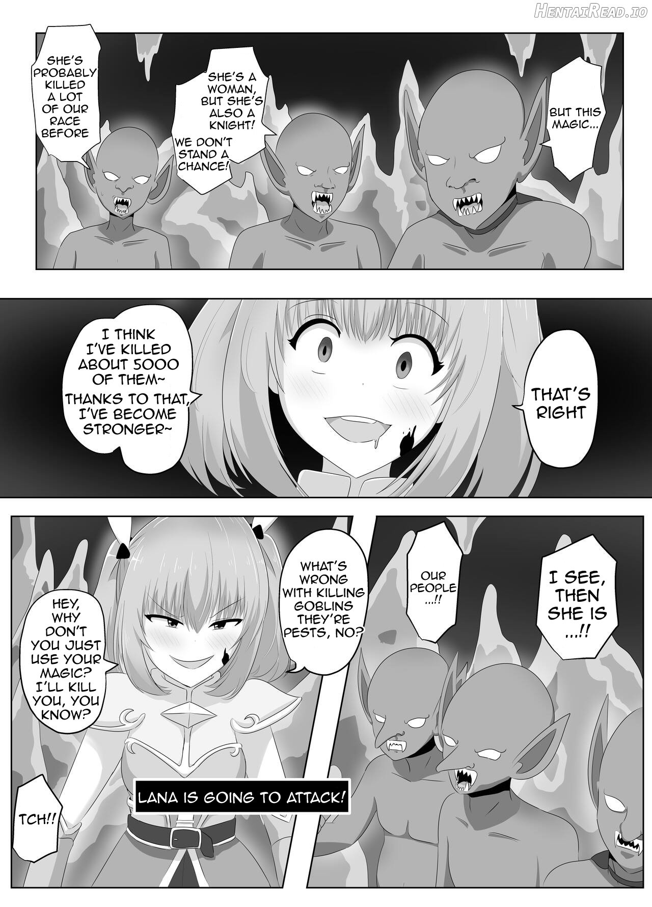 The Female Knight Who Lost Everything To Goblins Chapter 1 - page 12
