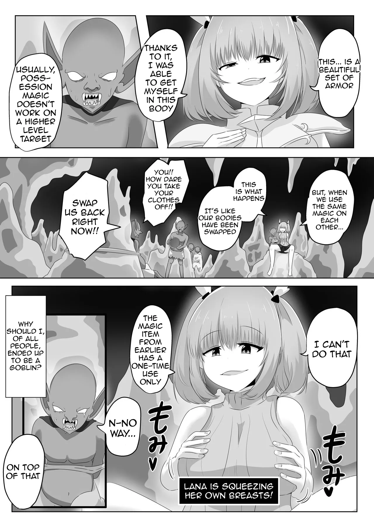 The Female Knight Who Lost Everything To Goblins Chapter 1 - page 19