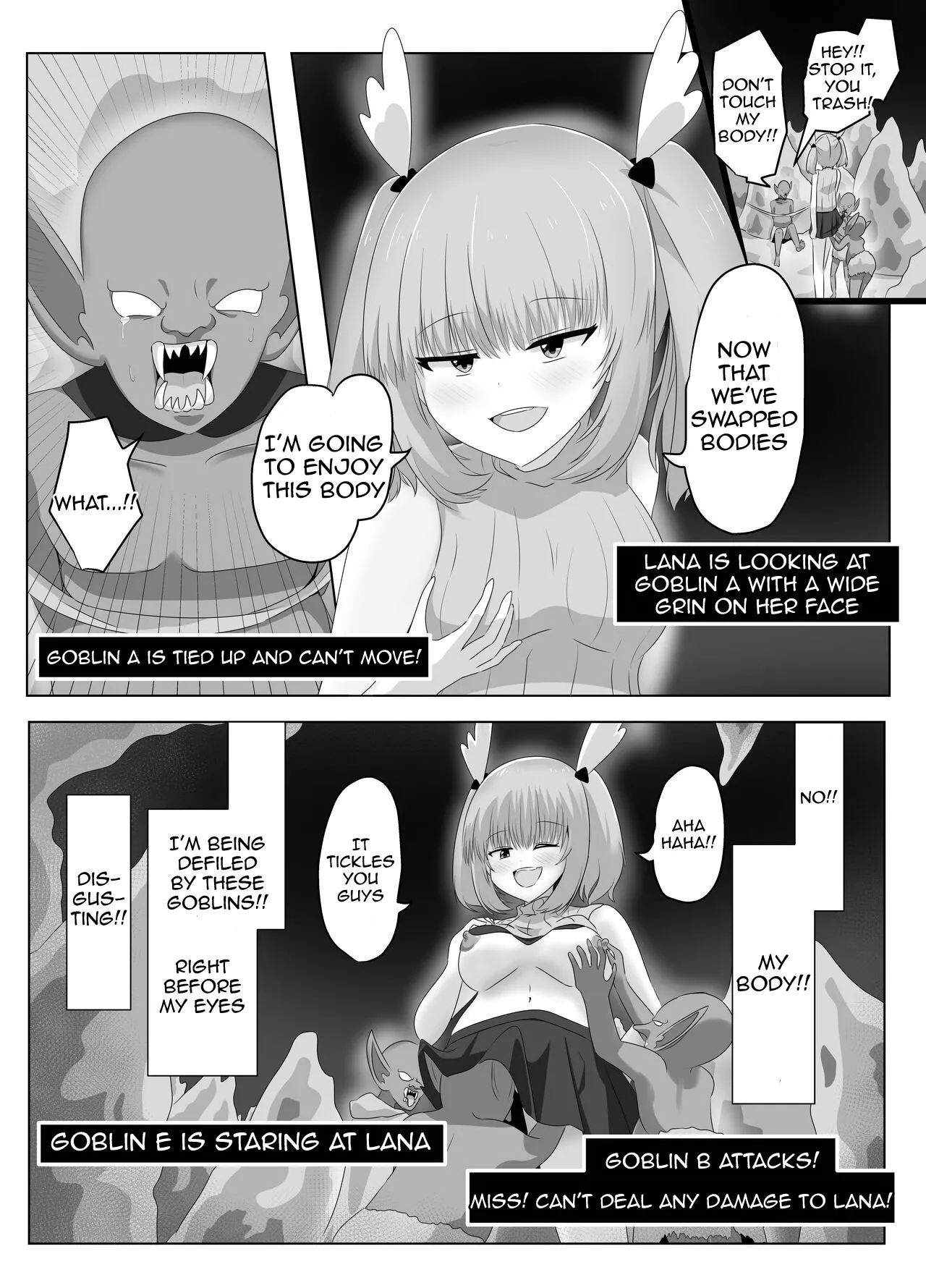 The Female Knight Who Lost Everything To Goblins Chapter 1 - page 20