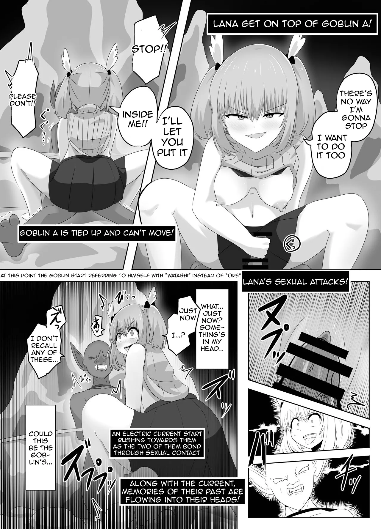 The Female Knight Who Lost Everything To Goblins Chapter 1 - page 24