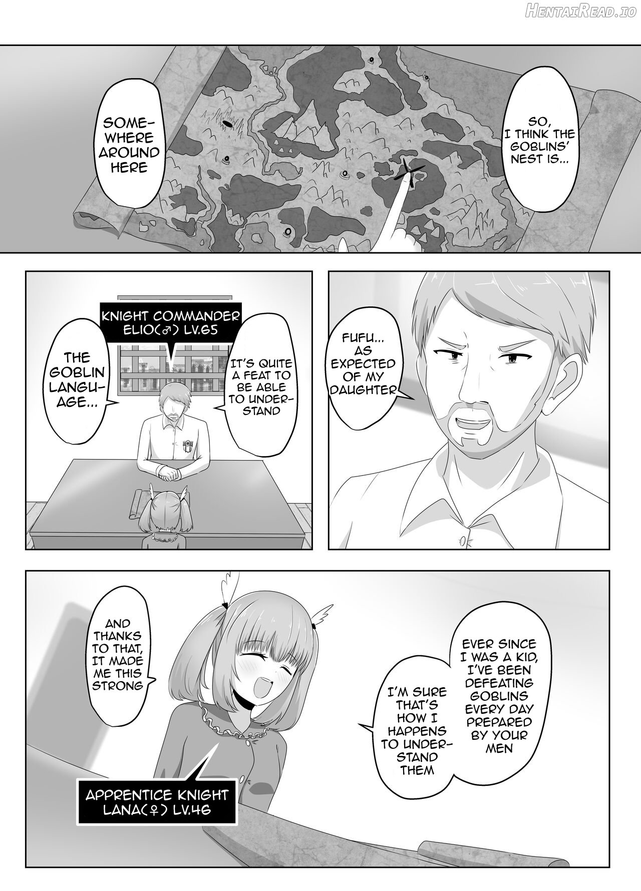 The Female Knight Who Lost Everything To Goblins Chapter 1 - page 3
