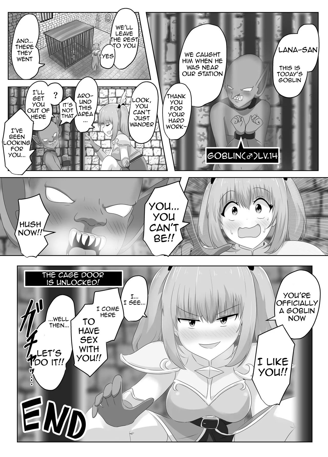 The Female Knight Who Lost Everything To Goblins Chapter 1 - page 34
