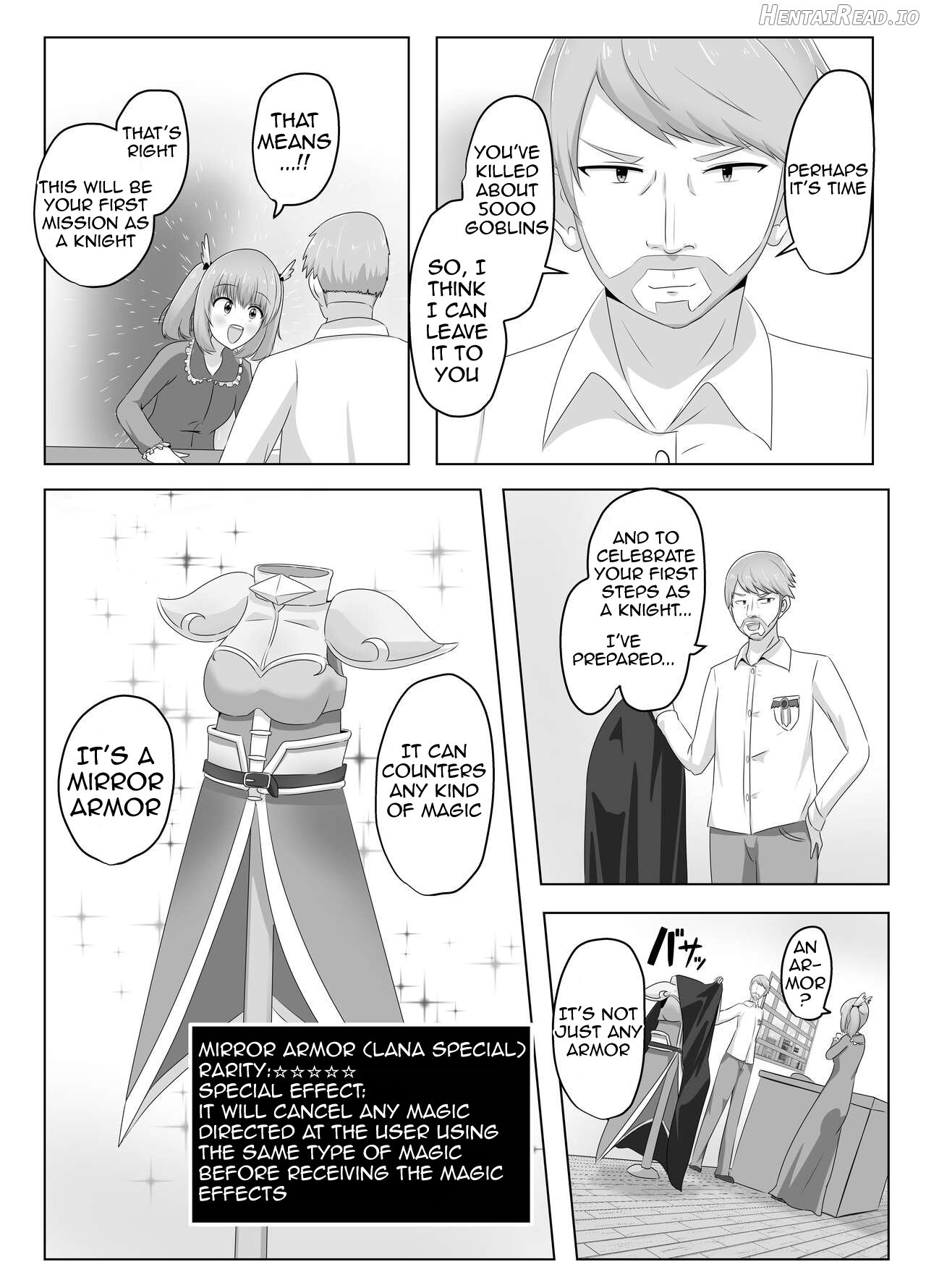 The Female Knight Who Lost Everything To Goblins Chapter 1 - page 4