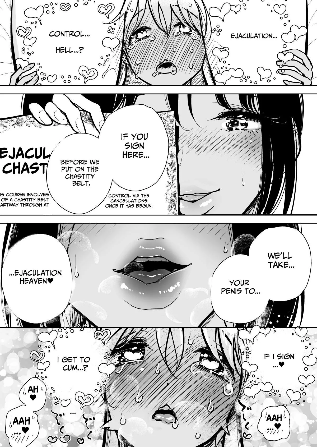 Masturbation Pleasure Hell Course Treatment Contract Shuin Kairaku Jigoku Kosu Sejutsu Dōisho Chapter 1 - page 43
