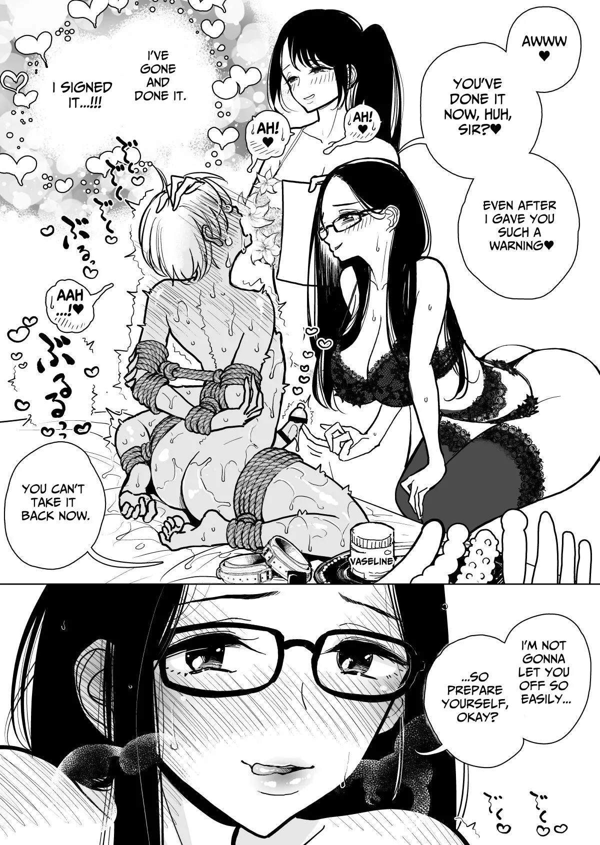 Masturbation Pleasure Hell Course Treatment Contract Shuin Kairaku Jigoku Kosu Sejutsu Dōisho Chapter 1 - page 49