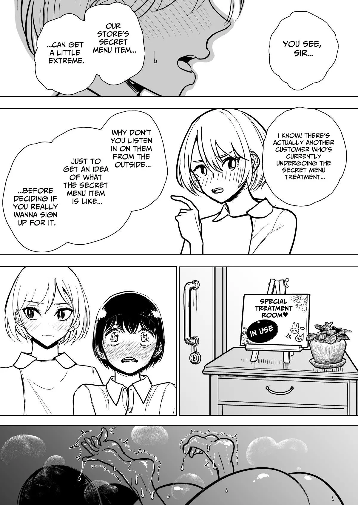 Masturbation Pleasure Hell Course Treatment Contract Shuin Kairaku Jigoku Kosu Sejutsu Dōisho Chapter 1 - page 53