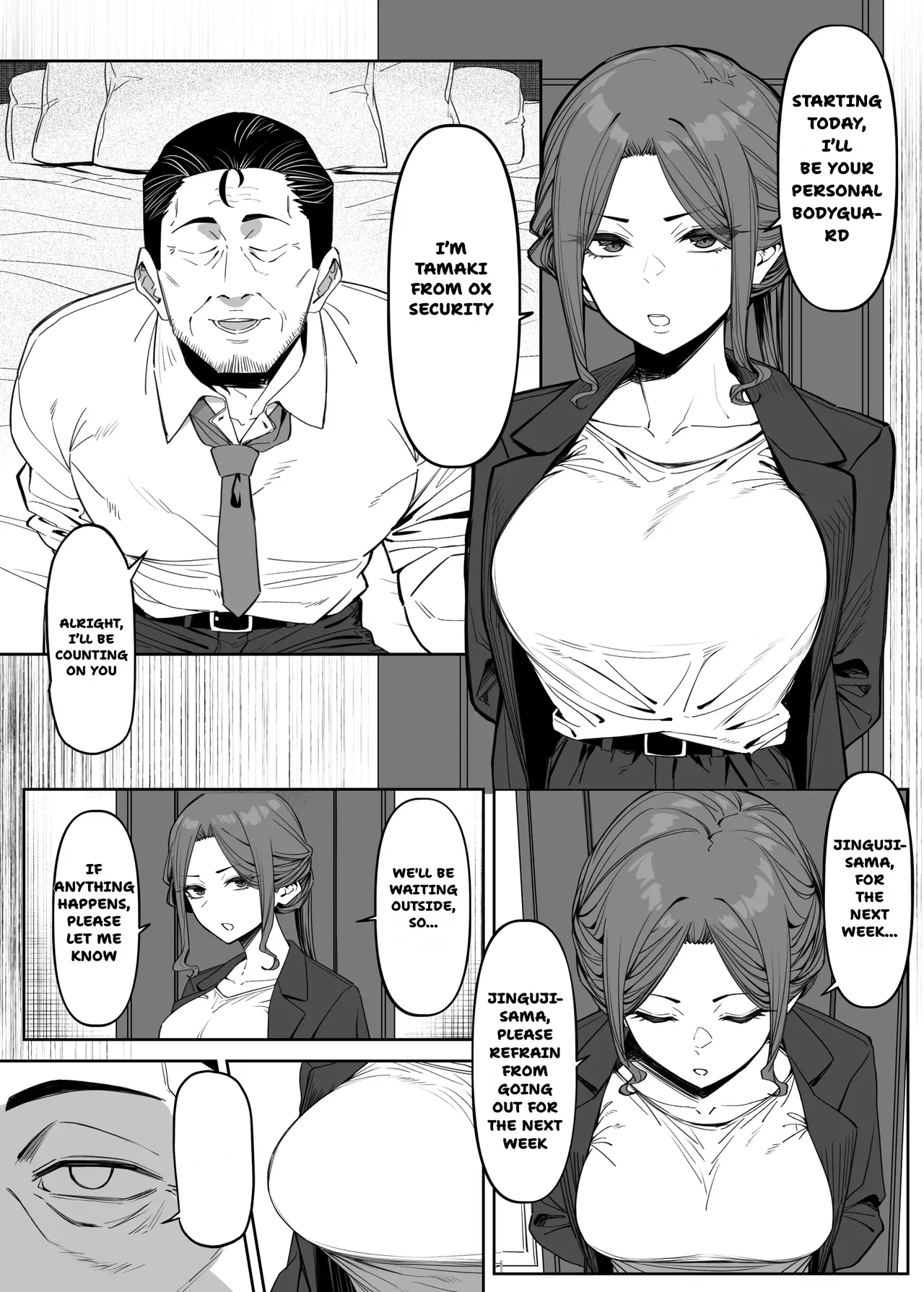 A bodyguard can't protect you from this Chapter 1 - page 2