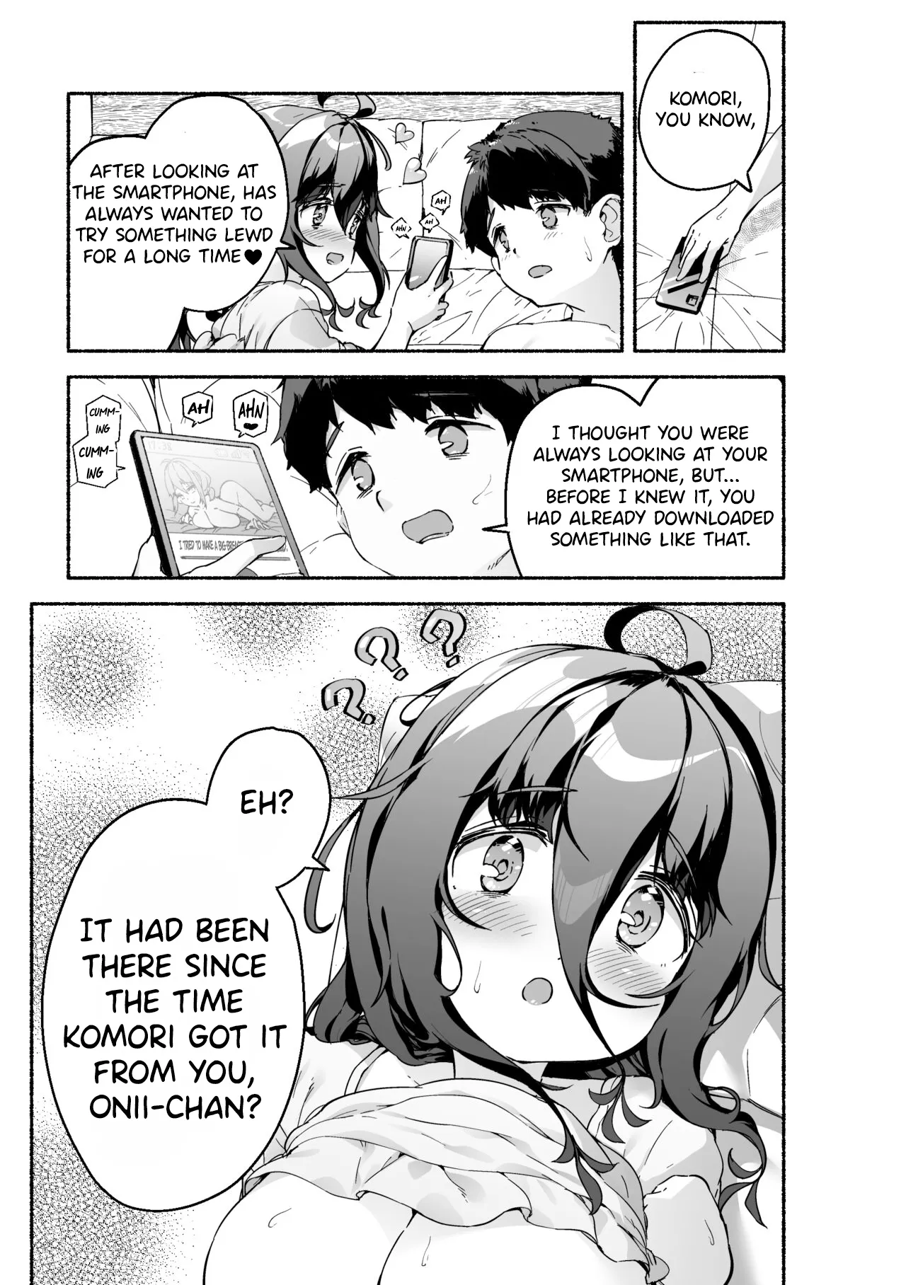 Munemori Komori no Kyoudai Seikatsu - Onii-chan to Ecchi Shitai - Chapter 1 - page 60