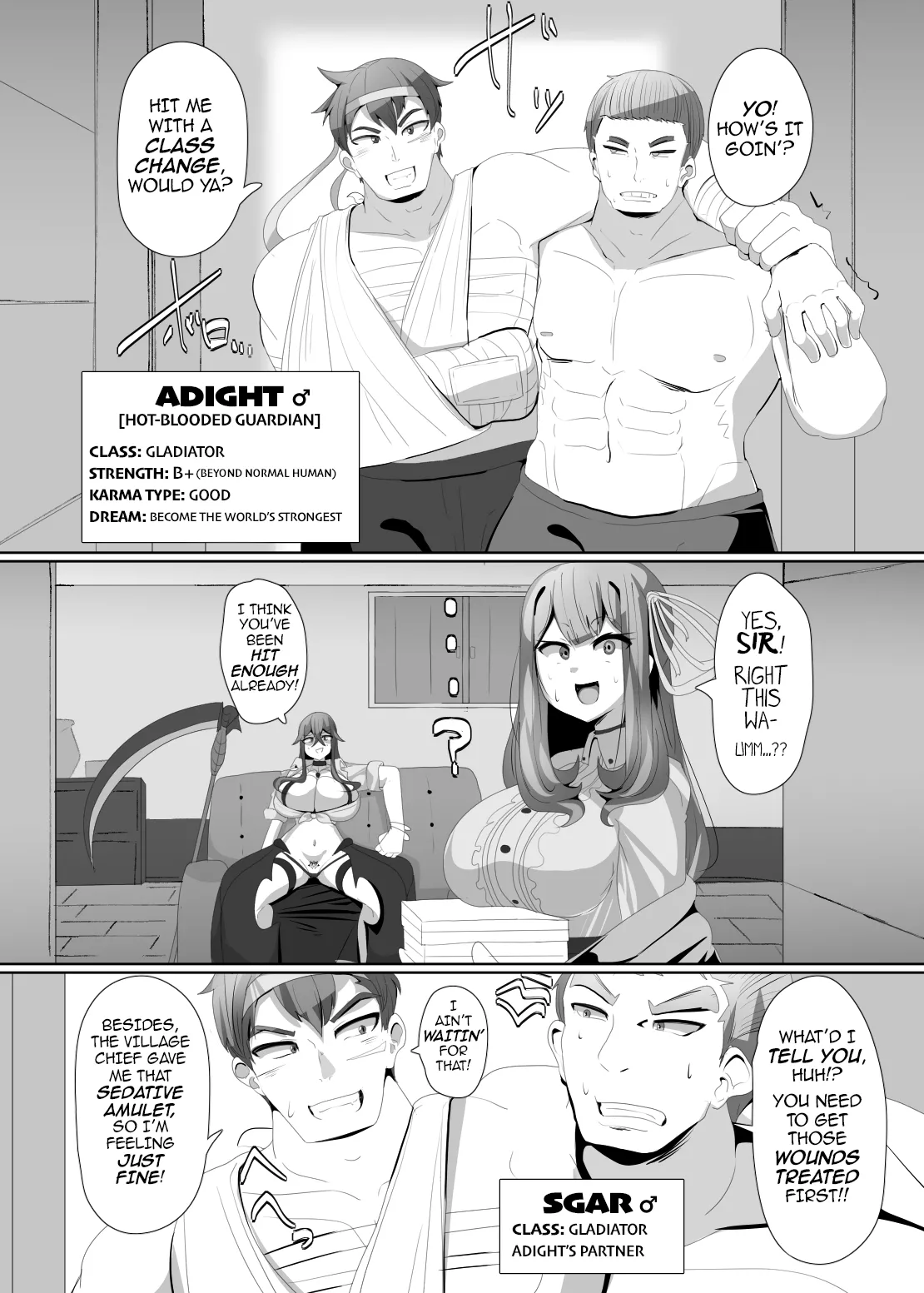 The House of Evil Class Change 3 Vorpal Doll Chapter 1 - page 3
