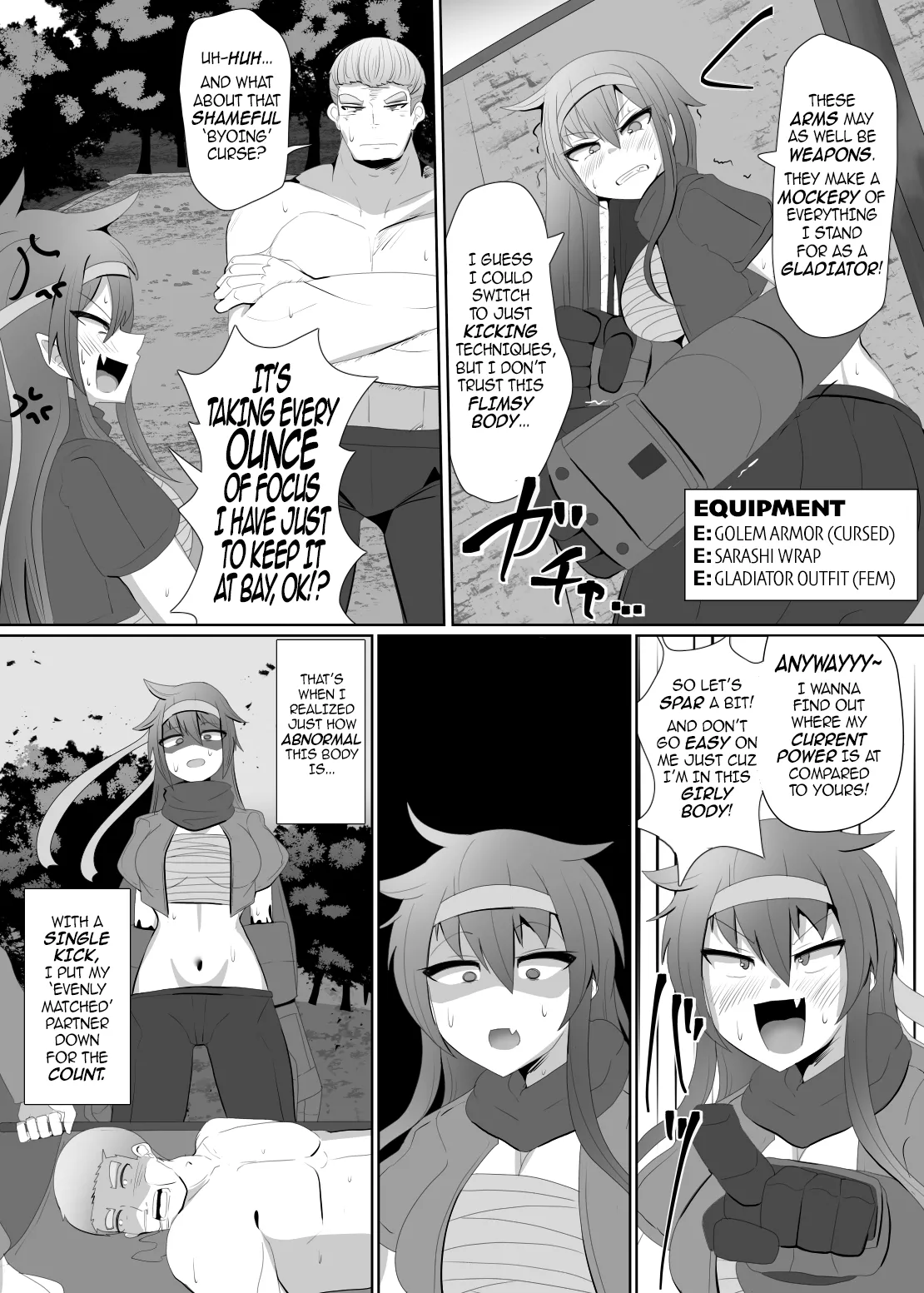 The House of Evil Class Change 3 Vorpal Doll Chapter 1 - page 8