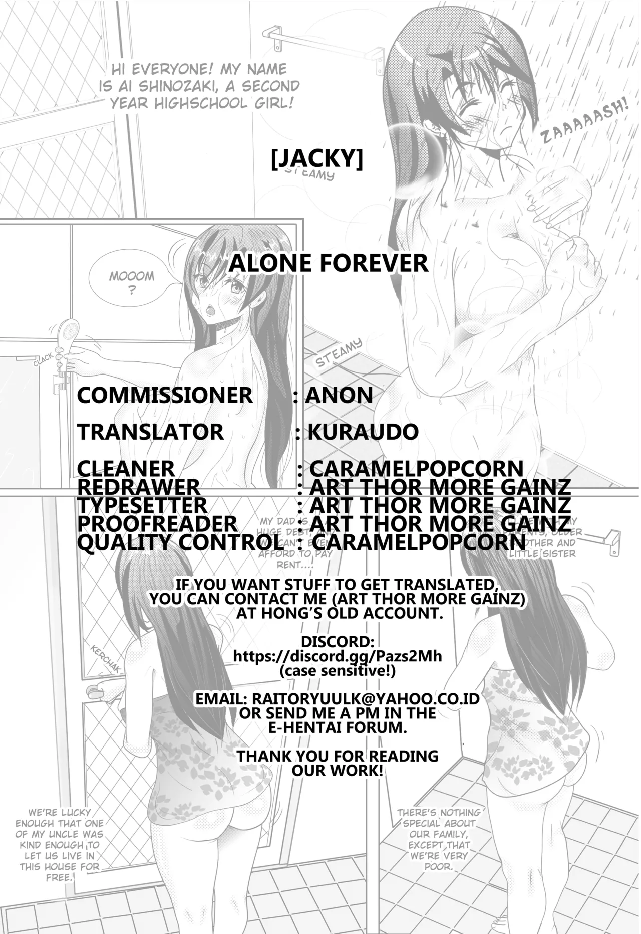 Alone Forever Chapter 1 - page 19