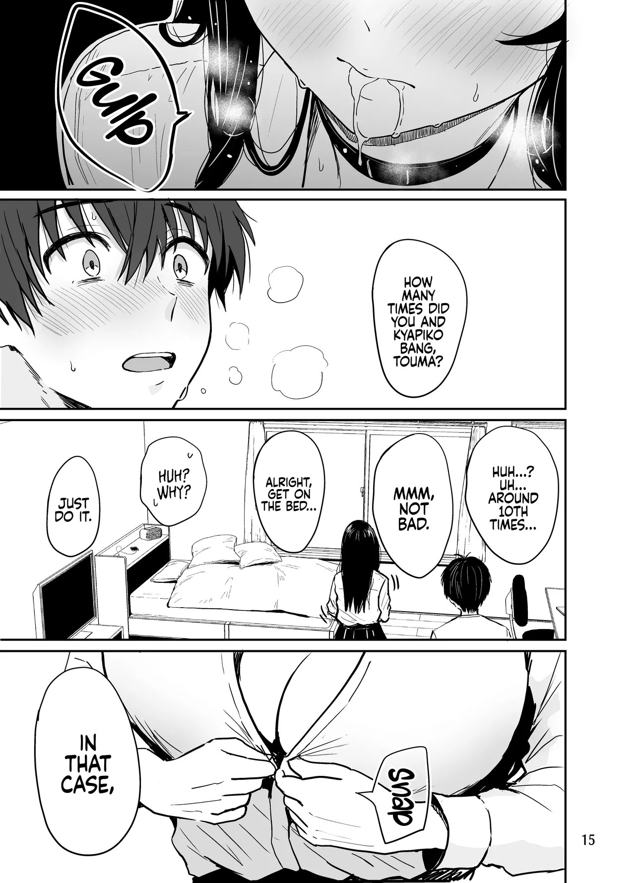 Gal to Meccha Namahame Nakadashi Ecchi Suru Hanashi #2 Chapter 1 - page 17