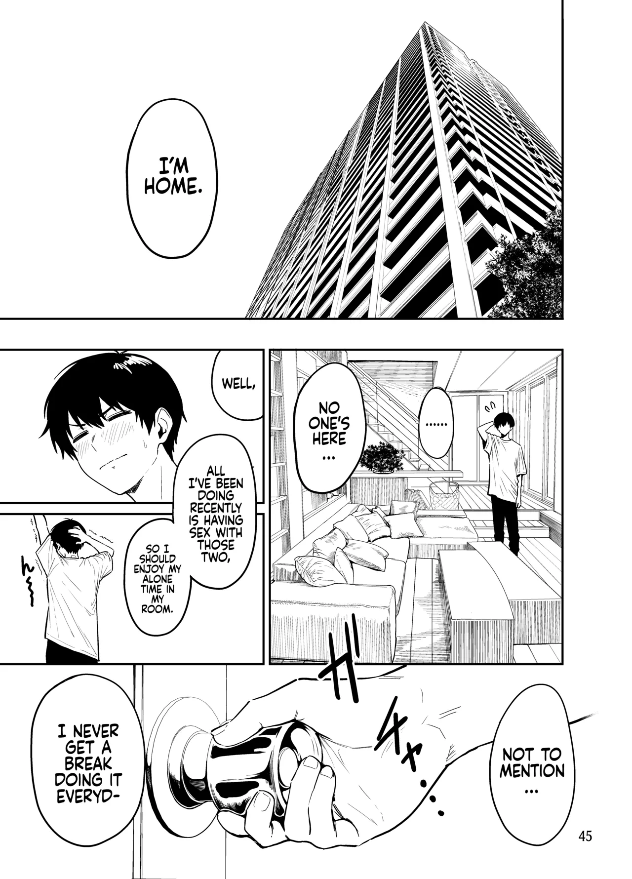 Gal to Meccha Namahame Nakadashi Ecchi Suru Hanashi #2 Chapter 1 - page 47