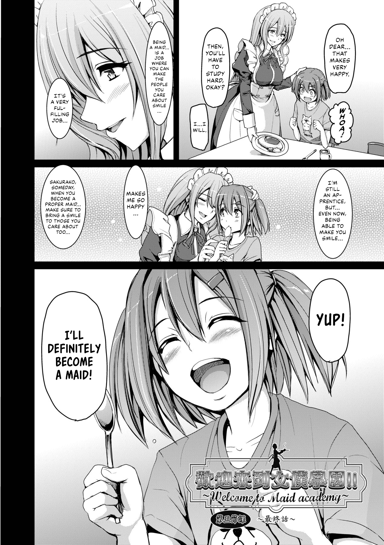 Maid Gakuen e Youkoso!! - Welcome to Maid Academy Chapter 2 - page 45