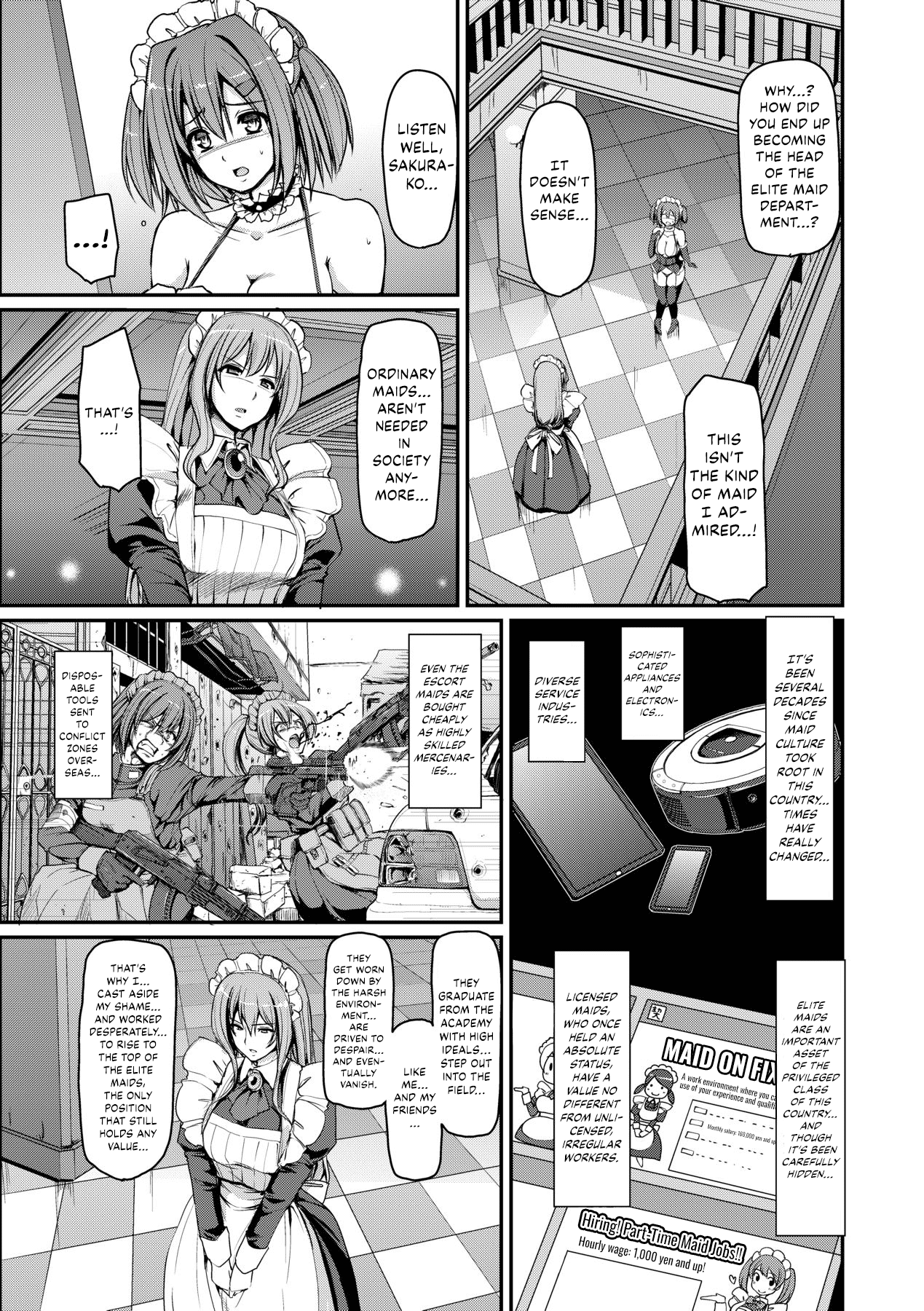 Maid Gakuen e Youkoso!! - Welcome to Maid Academy Chapter 2 - page 46