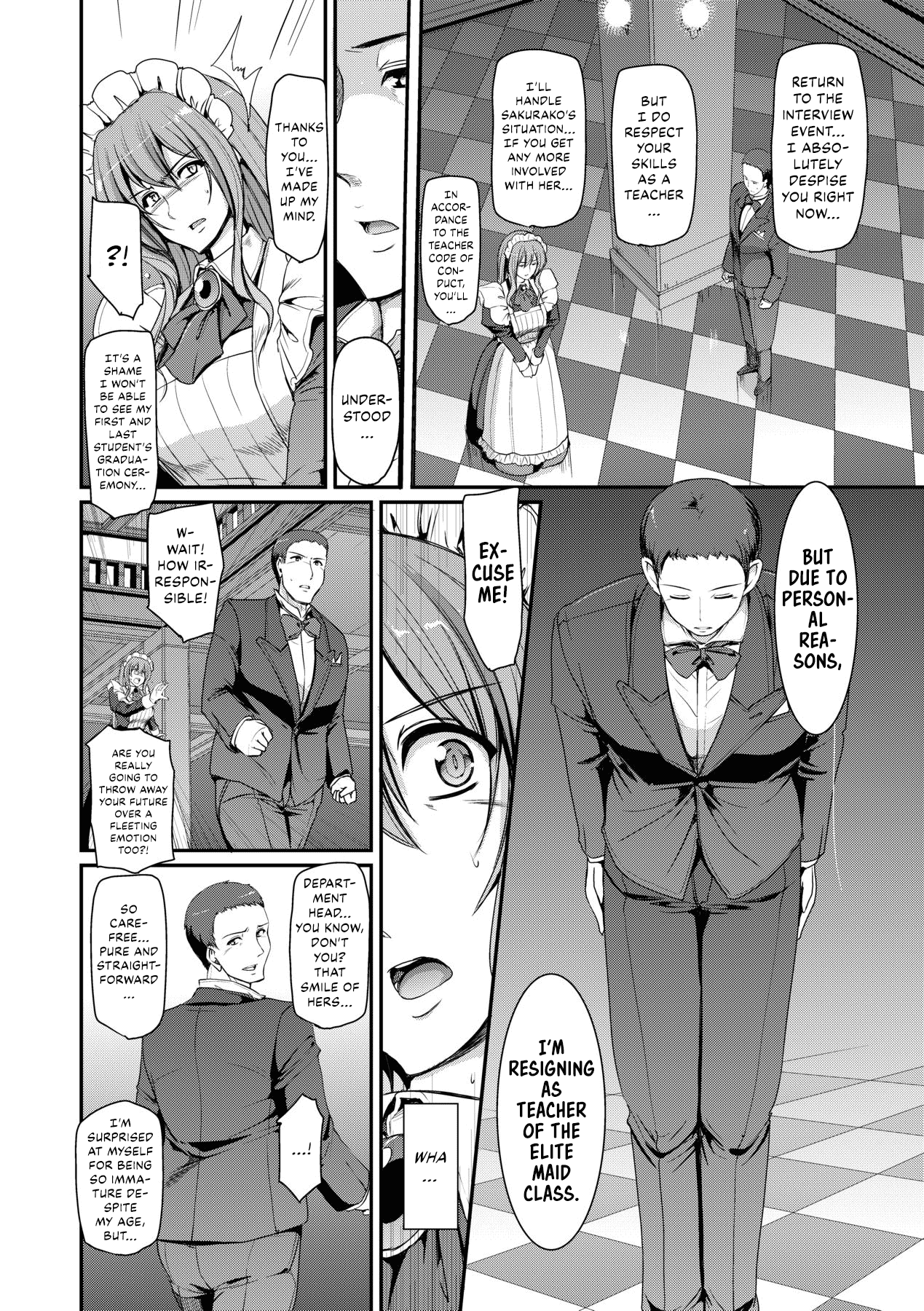 Maid Gakuen e Youkoso!! - Welcome to Maid Academy Chapter 2 - page 49