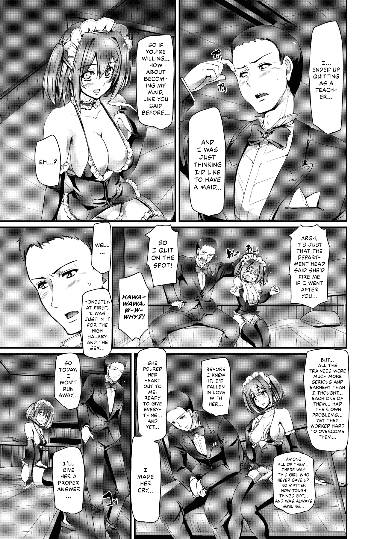 Maid Gakuen e Youkoso!! - Welcome to Maid Academy Chapter 2 - page 52