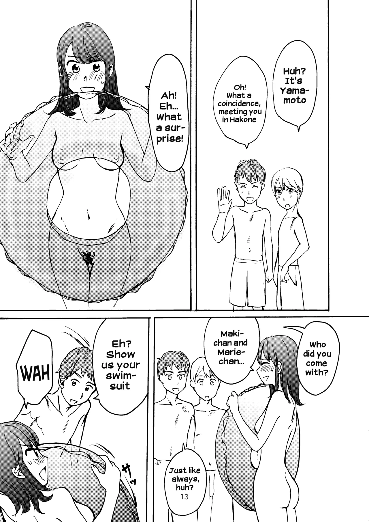Ai no Onsen Pool Chapter 1 - page 11