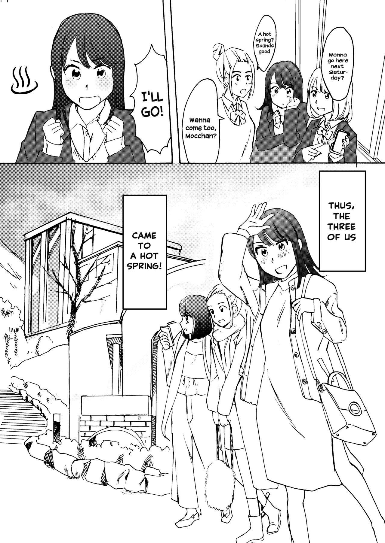 Ai no Onsen Pool Chapter 1 - page 2