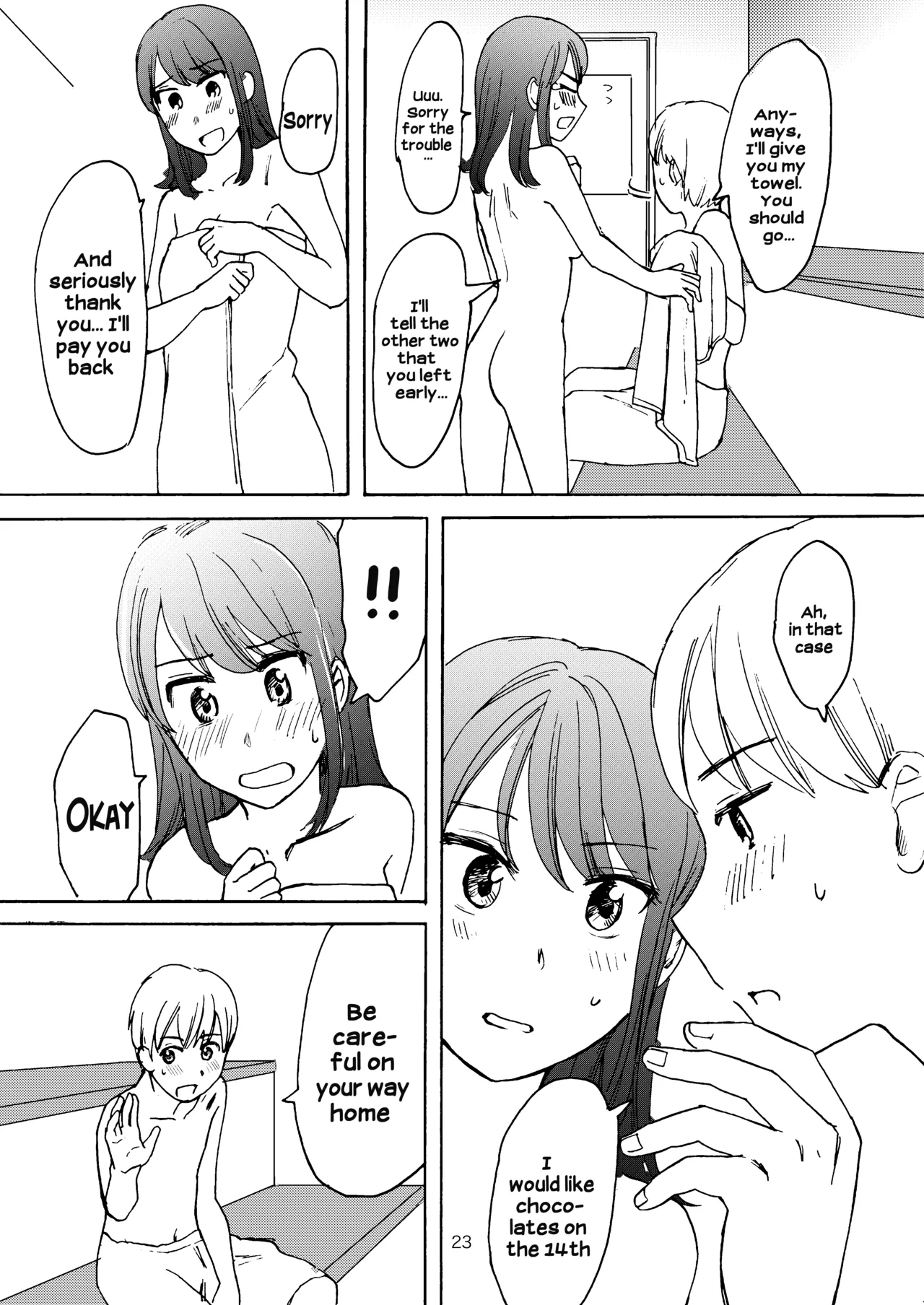Ai no Onsen Pool Chapter 1 - page 21