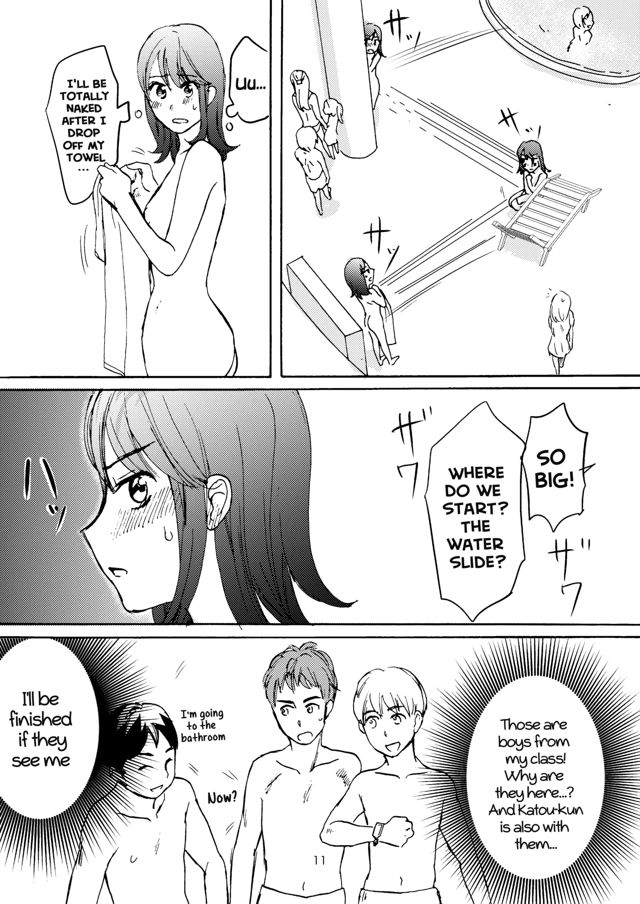 Ai no Onsen Pool Chapter 1 - page 9