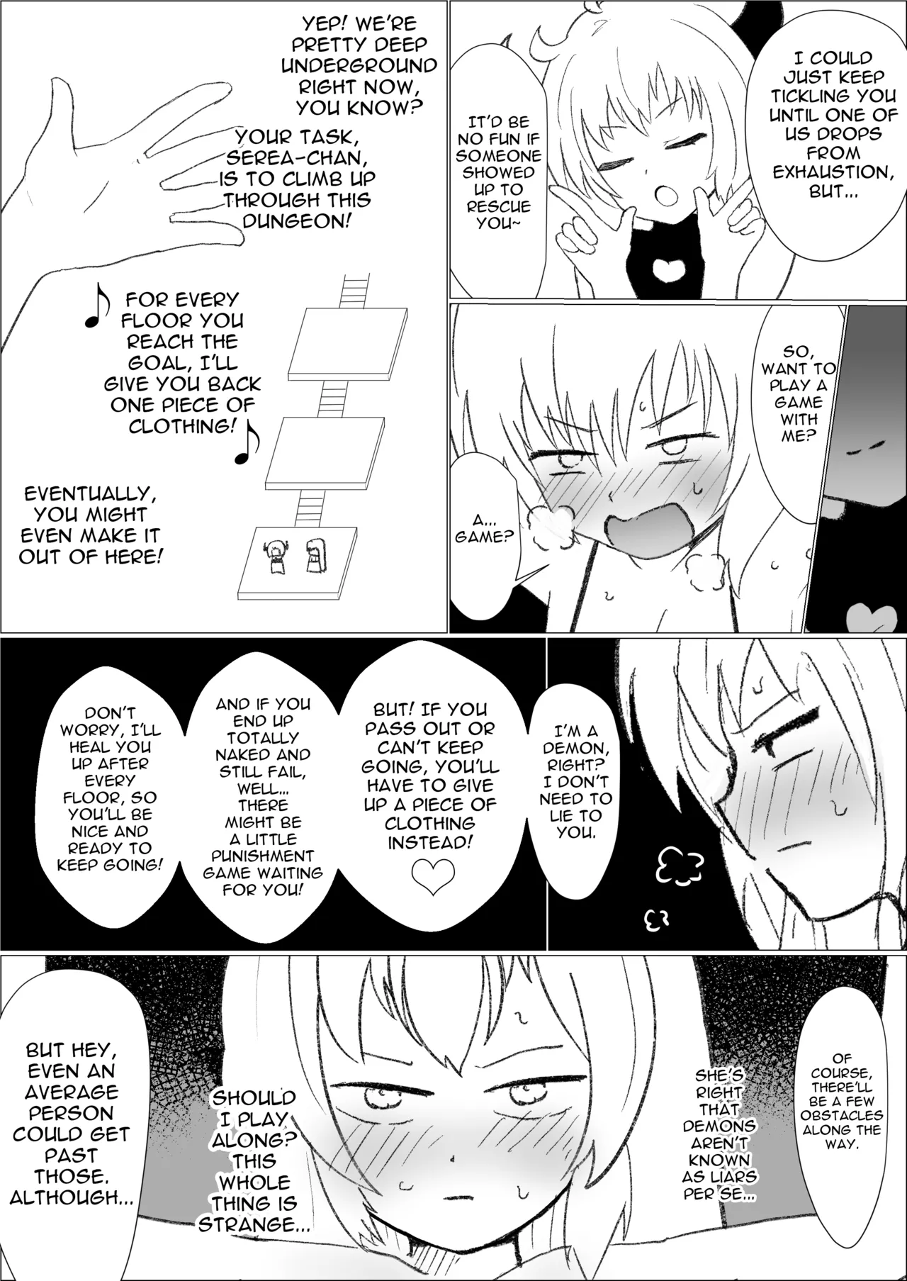 Serea's Tickling Dungeon Chapter 1 - page 18