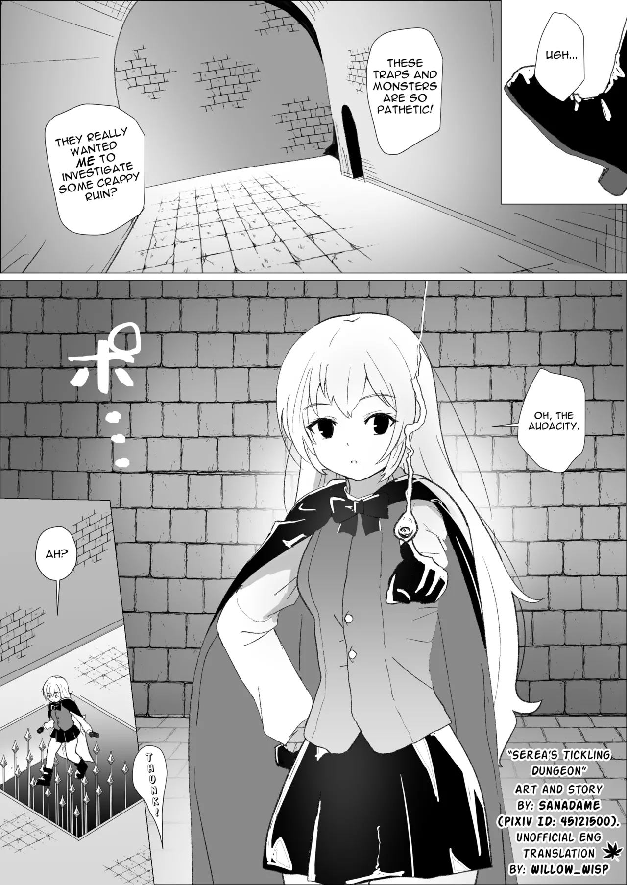 Serea's Tickling Dungeon Chapter 1 - page 2