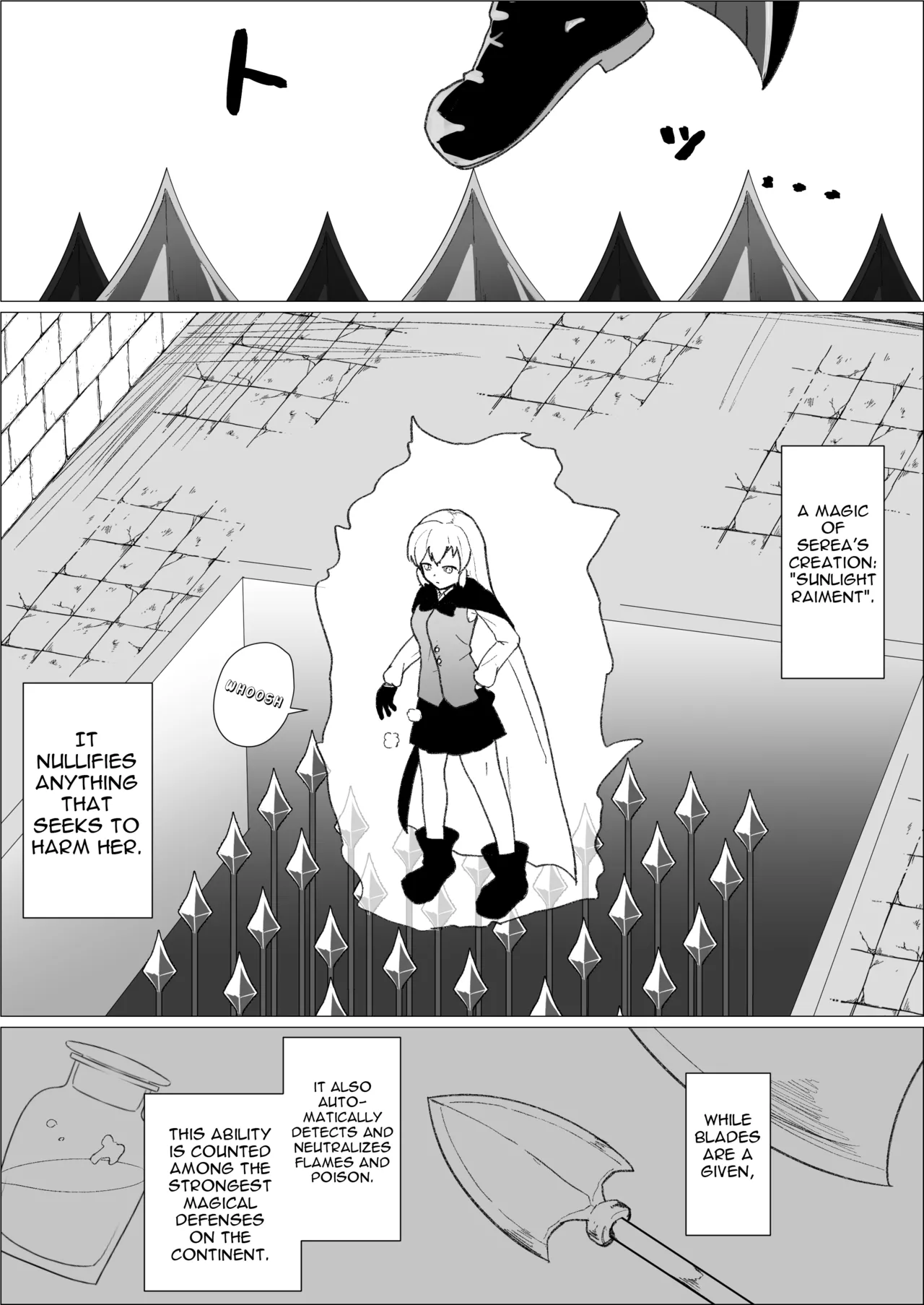Serea's Tickling Dungeon Chapter 1 - page 3