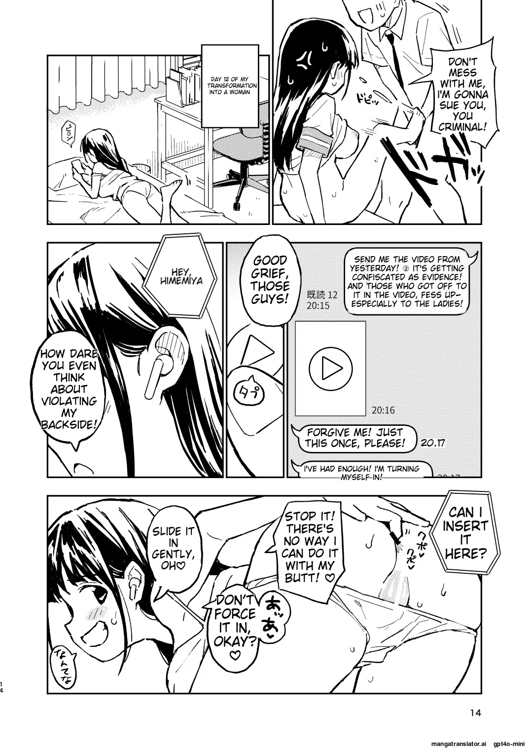 1-kagetsu Ninshin Shinakereba Otoko ni Modoreru Hanashi Chapter 1 - page 15