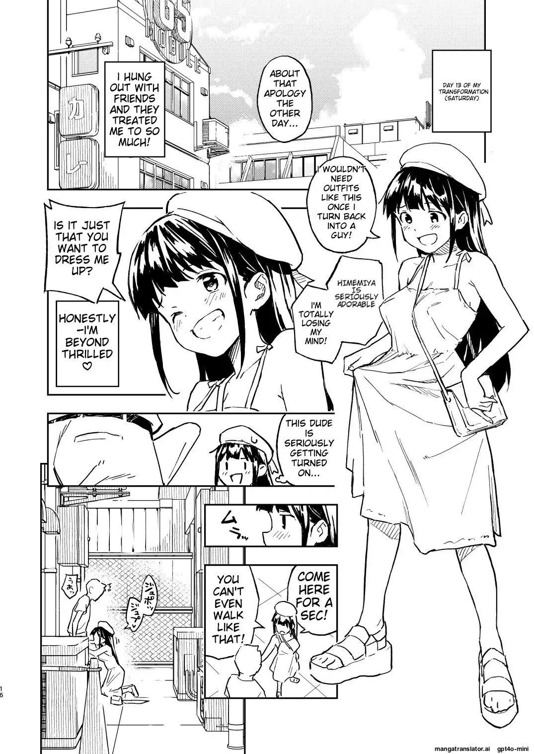 1-kagetsu Ninshin Shinakereba Otoko ni Modoreru Hanashi Chapter 1 - page 17