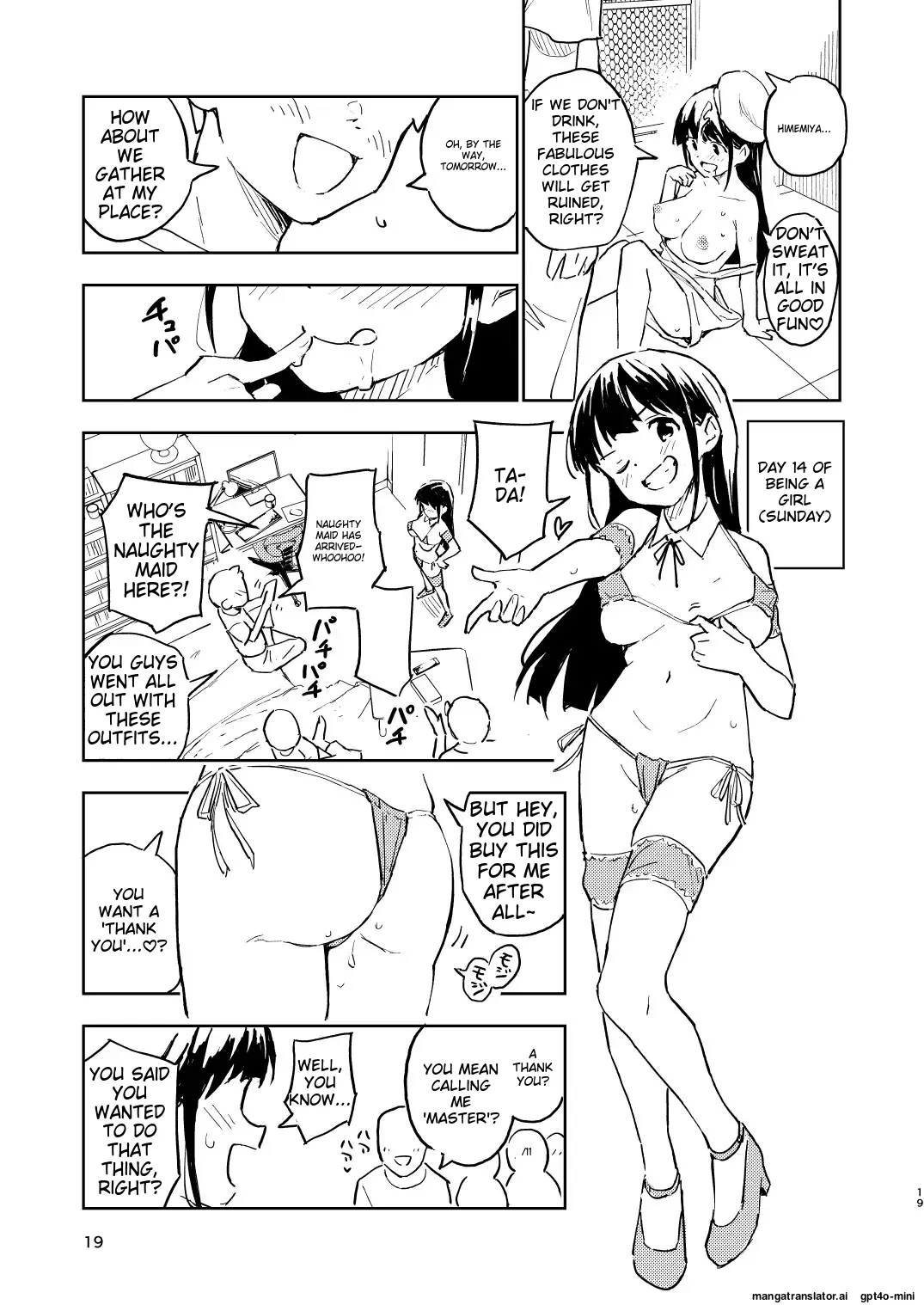 1-kagetsu Ninshin Shinakereba Otoko ni Modoreru Hanashi Chapter 1 - page 20