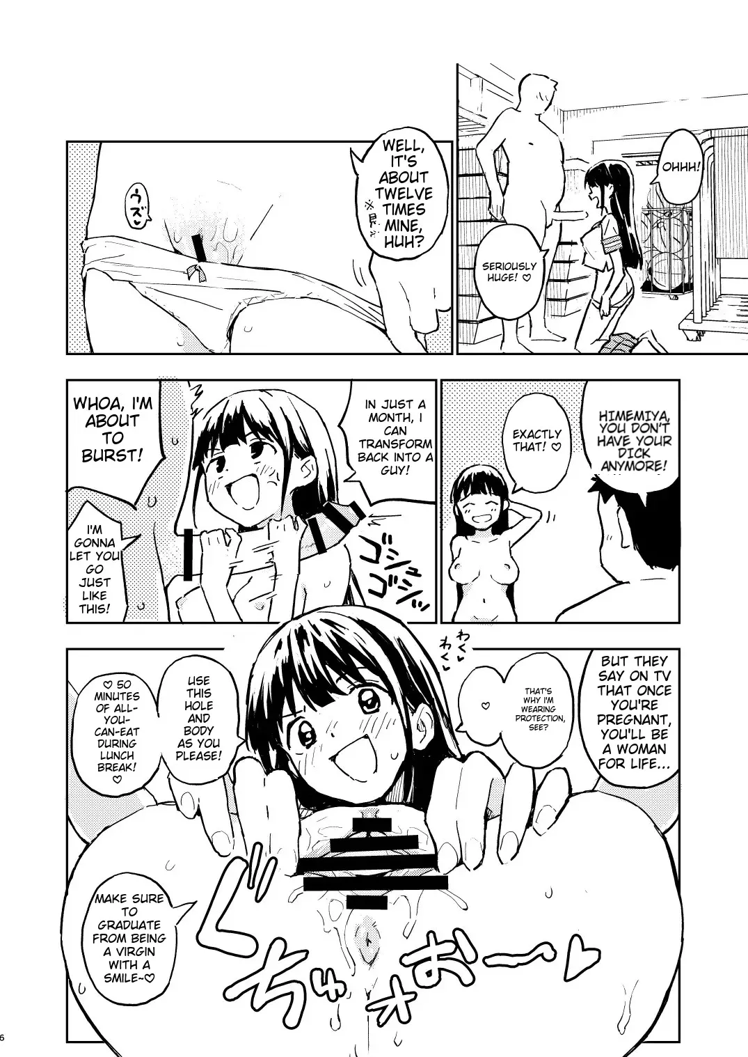 1-kagetsu Ninshin Shinakereba Otoko ni Modoreru Hanashi Chapter 1 - page 7